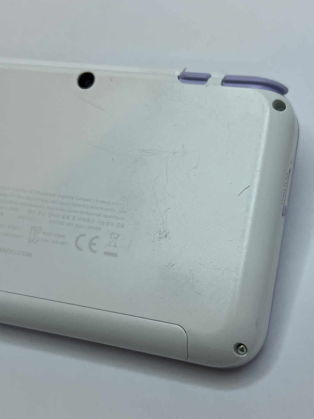 Nintendo New 2DS XL Konsole weiß violett lavendel lila in OVP CIB mit 128GB, Pokemon Bank, Poke Mover & vielen Extras