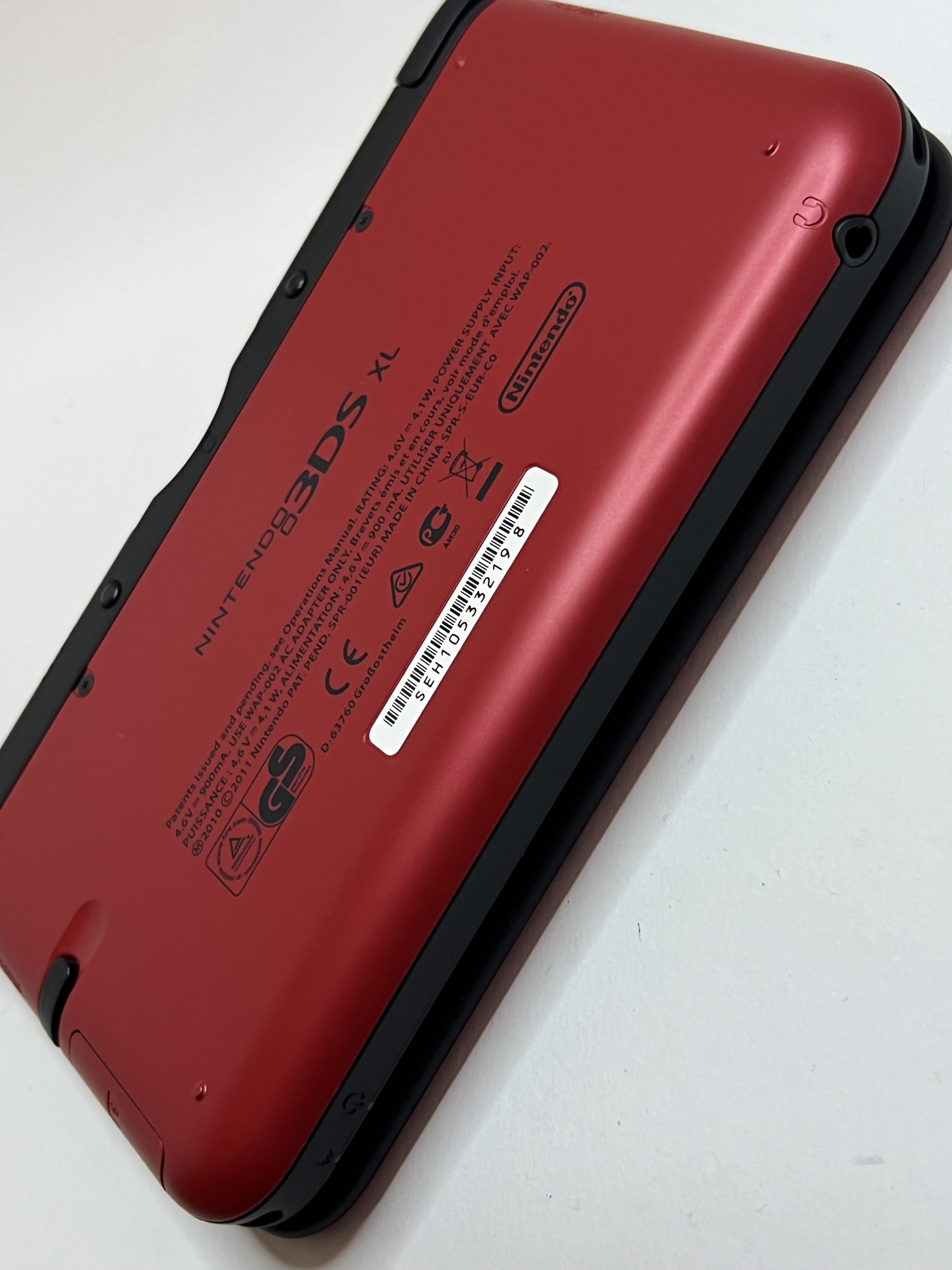 Nintendo 3DS XL Konsole rot CIB mit OVP, 128GB, Pokemon Bank, Poke Mover & vielen Extras
