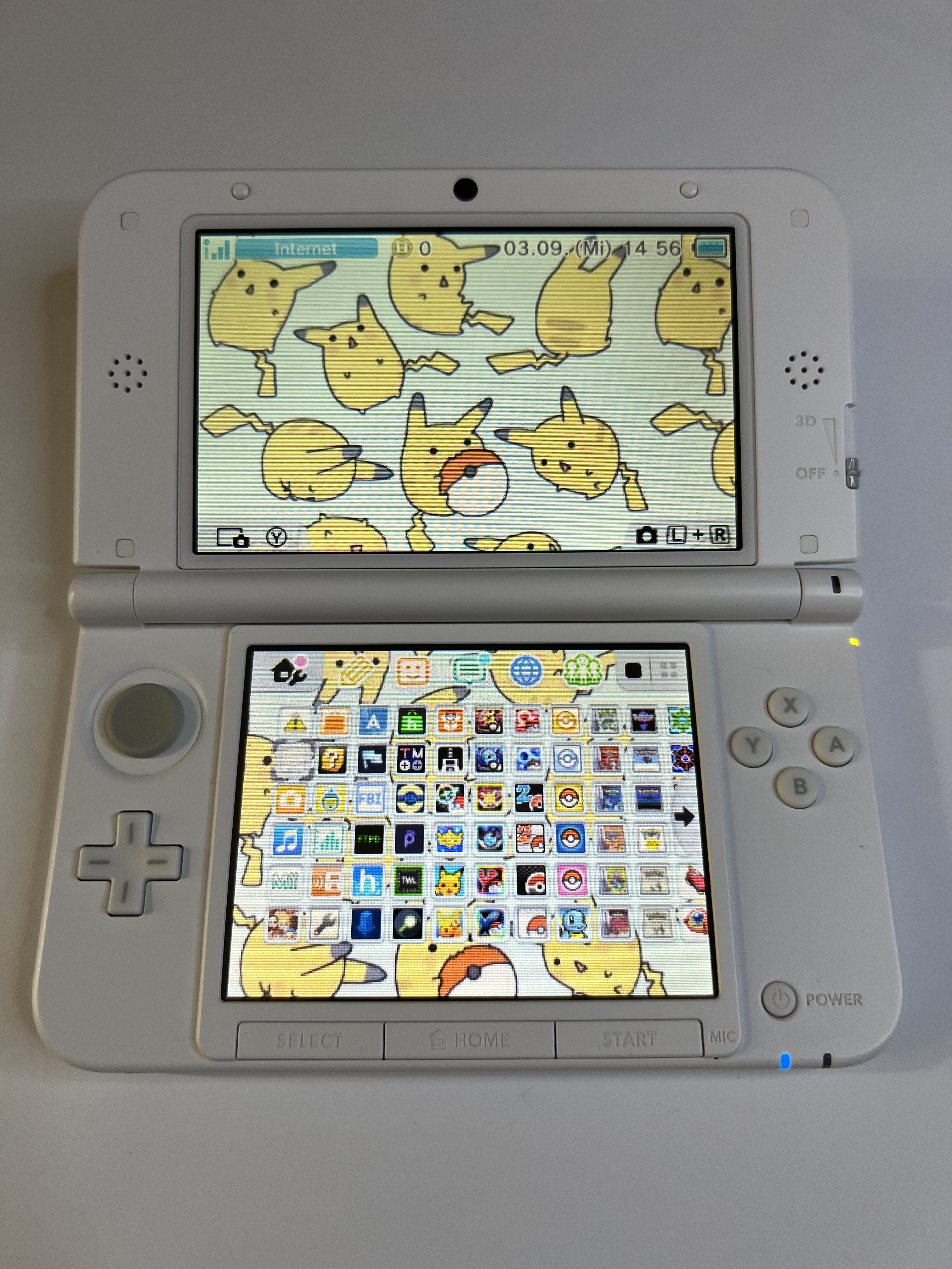 Nintendo 3DS XL Konsole in weiss mit 128GB, Pokemon Bank, Poke Mover & vielen Extras