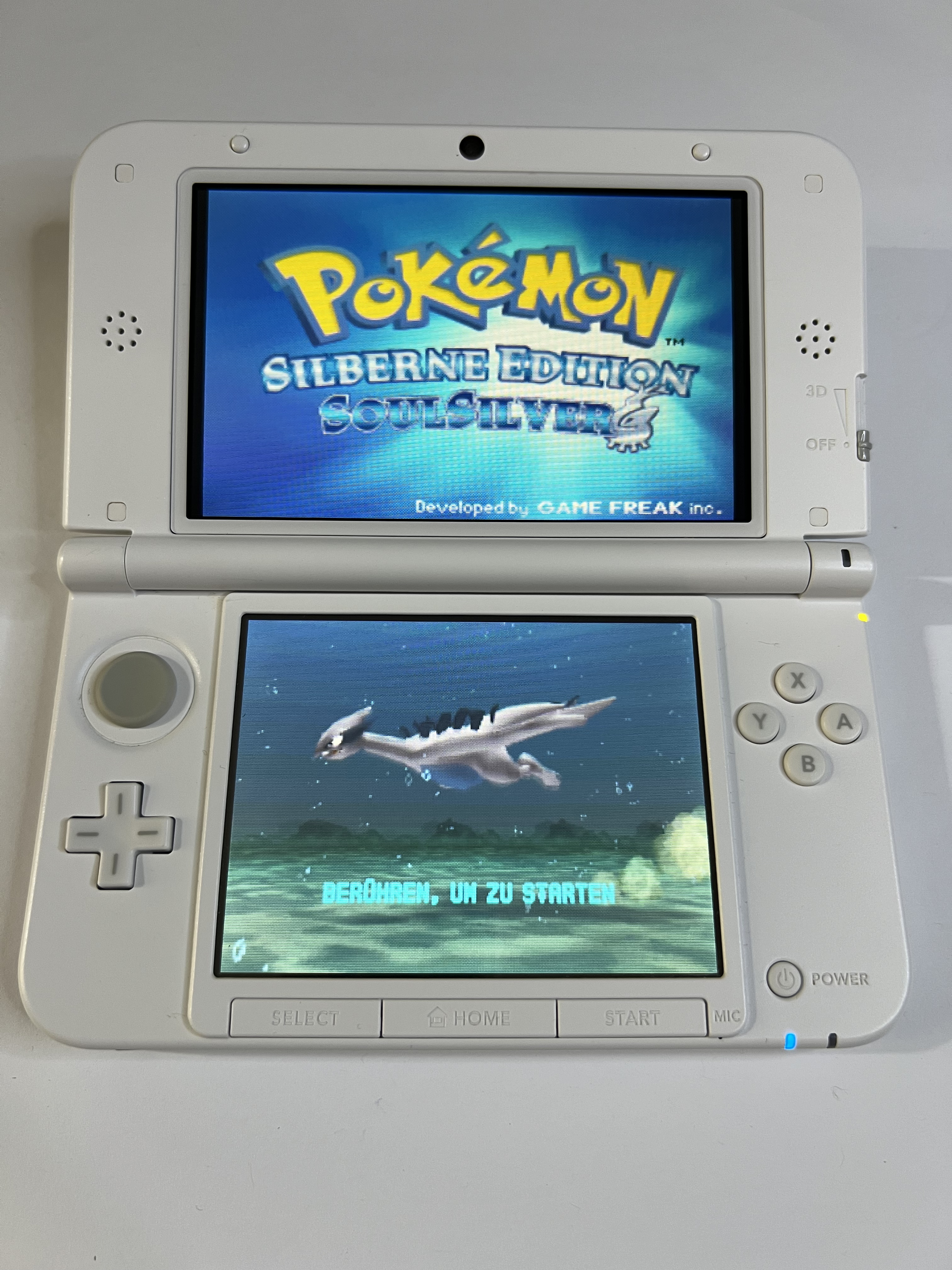 Nintendo 3DS XL Konsole weiß mit 128GB, Pokemon Bank, Poke Mover & vielen Extras