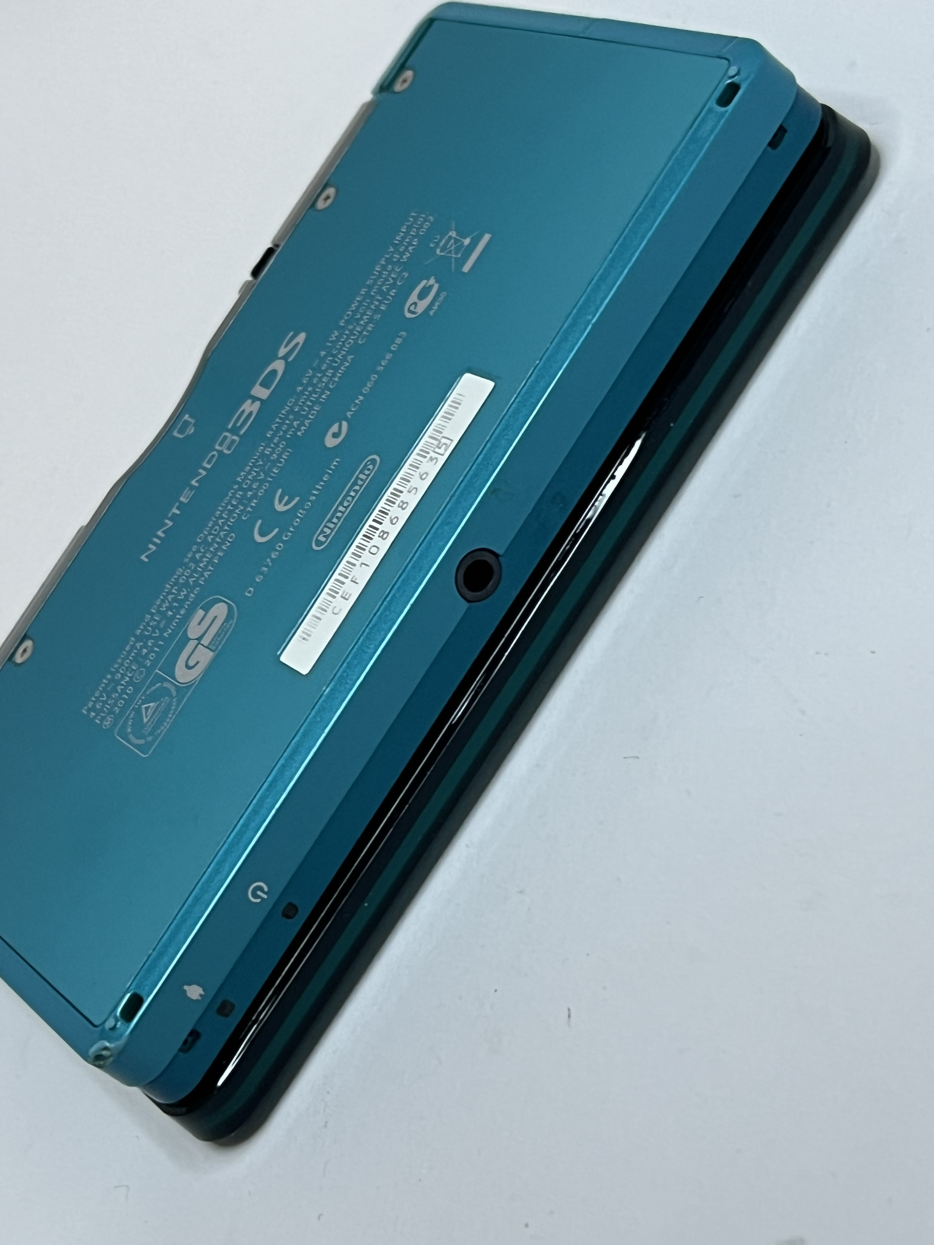 Nintendo 3DS Konsole aqua blau mit 128GB, Pokemon Bank, Poke Mover & vielen Extras