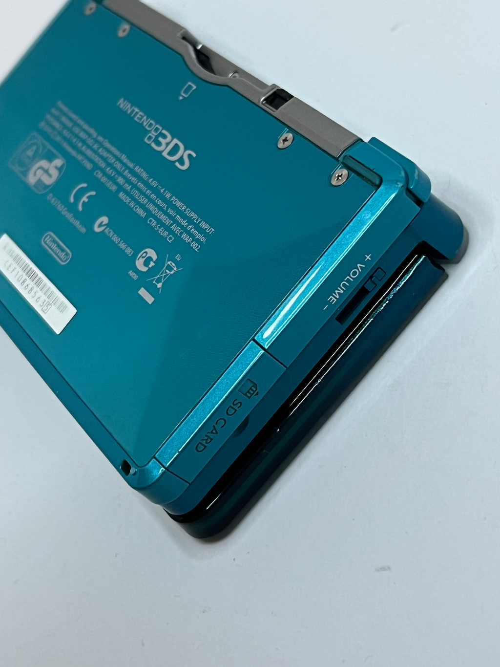 Nintendo 3DS Konsole aqua blau mit 128GB, Pokemon Bank, Poke Mover & vielen Extras