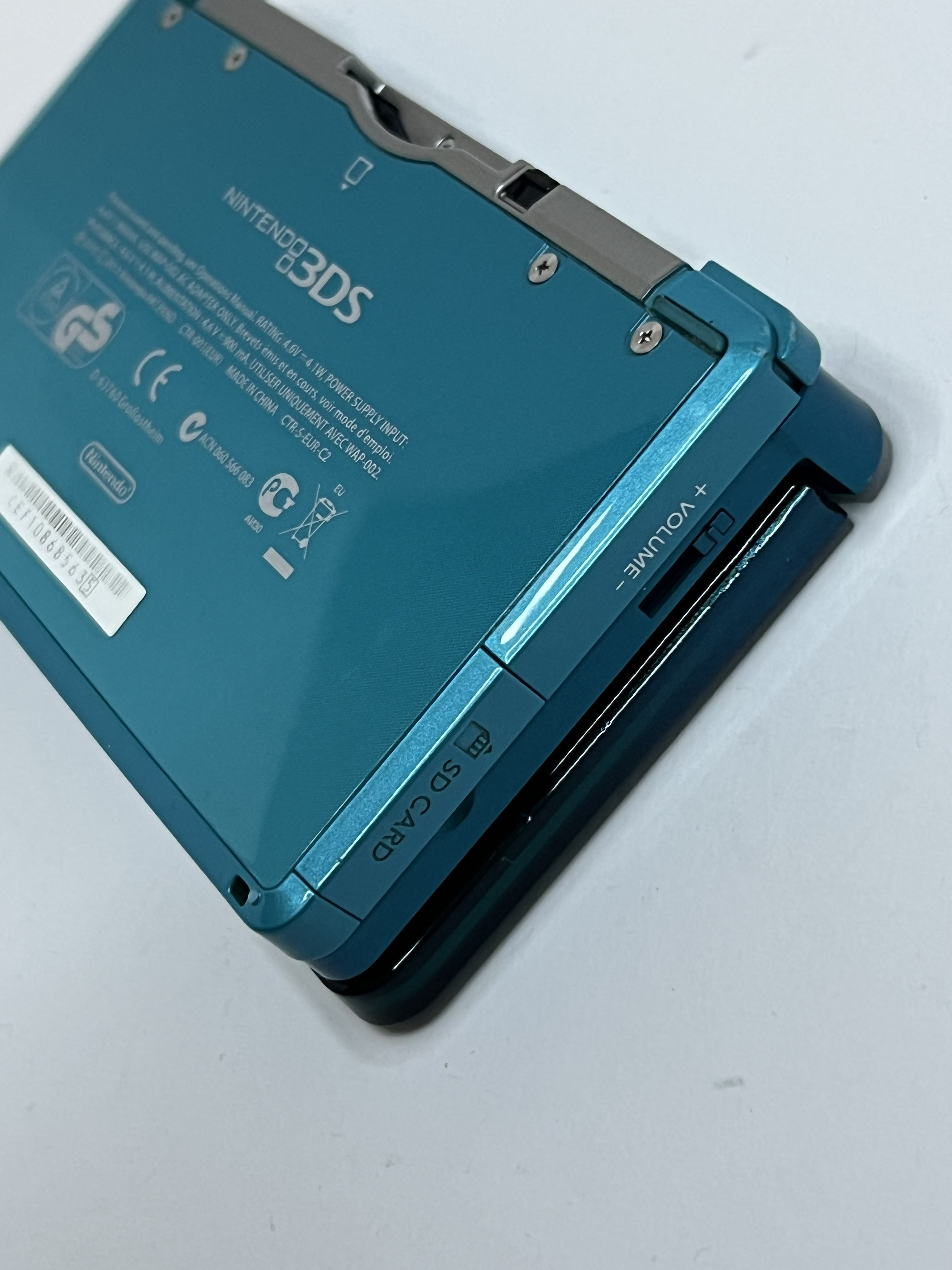 Nintendo 3DS Konsole aqua blau mit 128GB, Pokemon Bank, Poke Mover & vielen Extras
