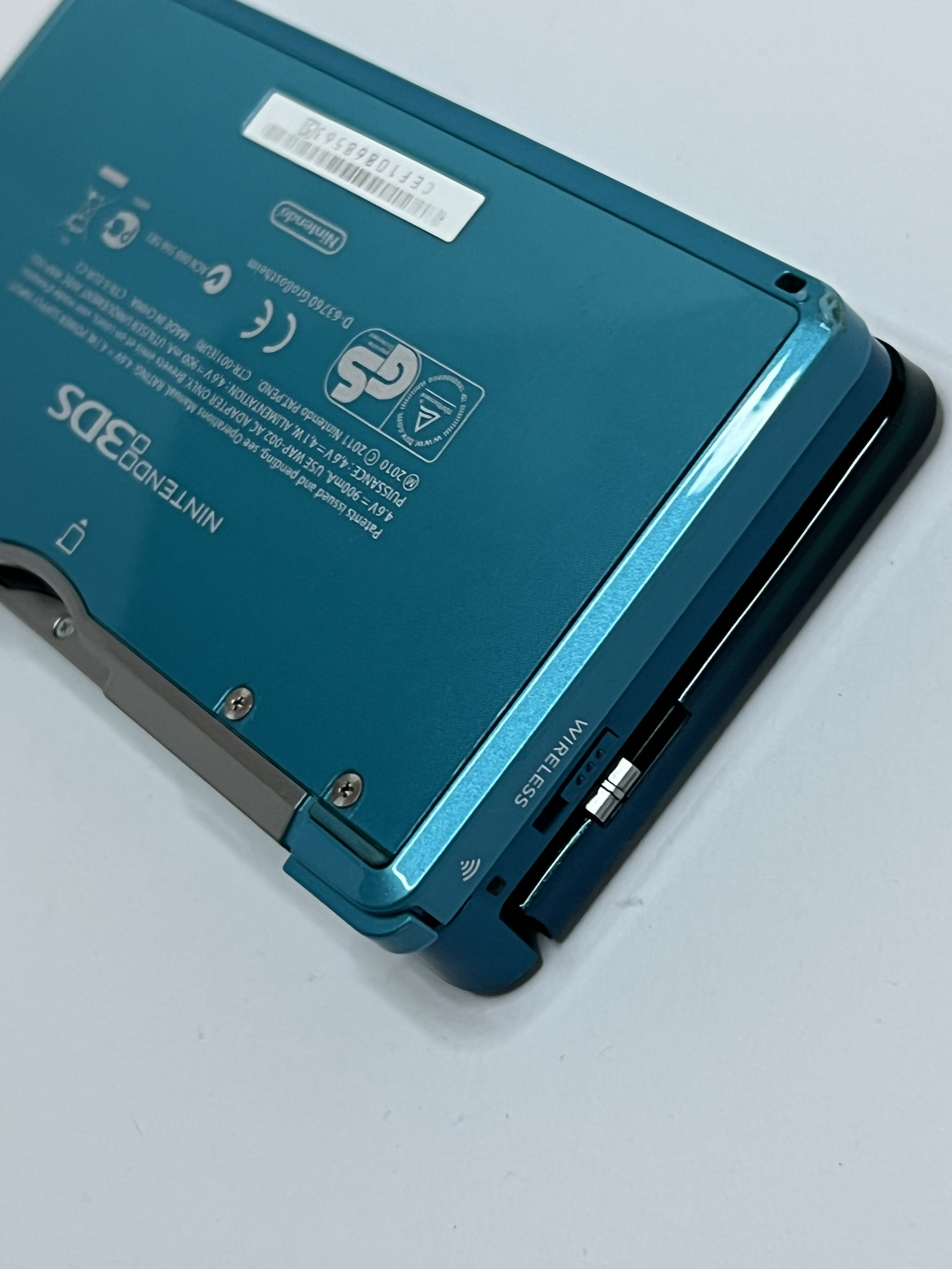 Nintendo 3DS Konsole aqua blau mit 128GB, Pokemon Bank, Poke Mover & vielen Extras
