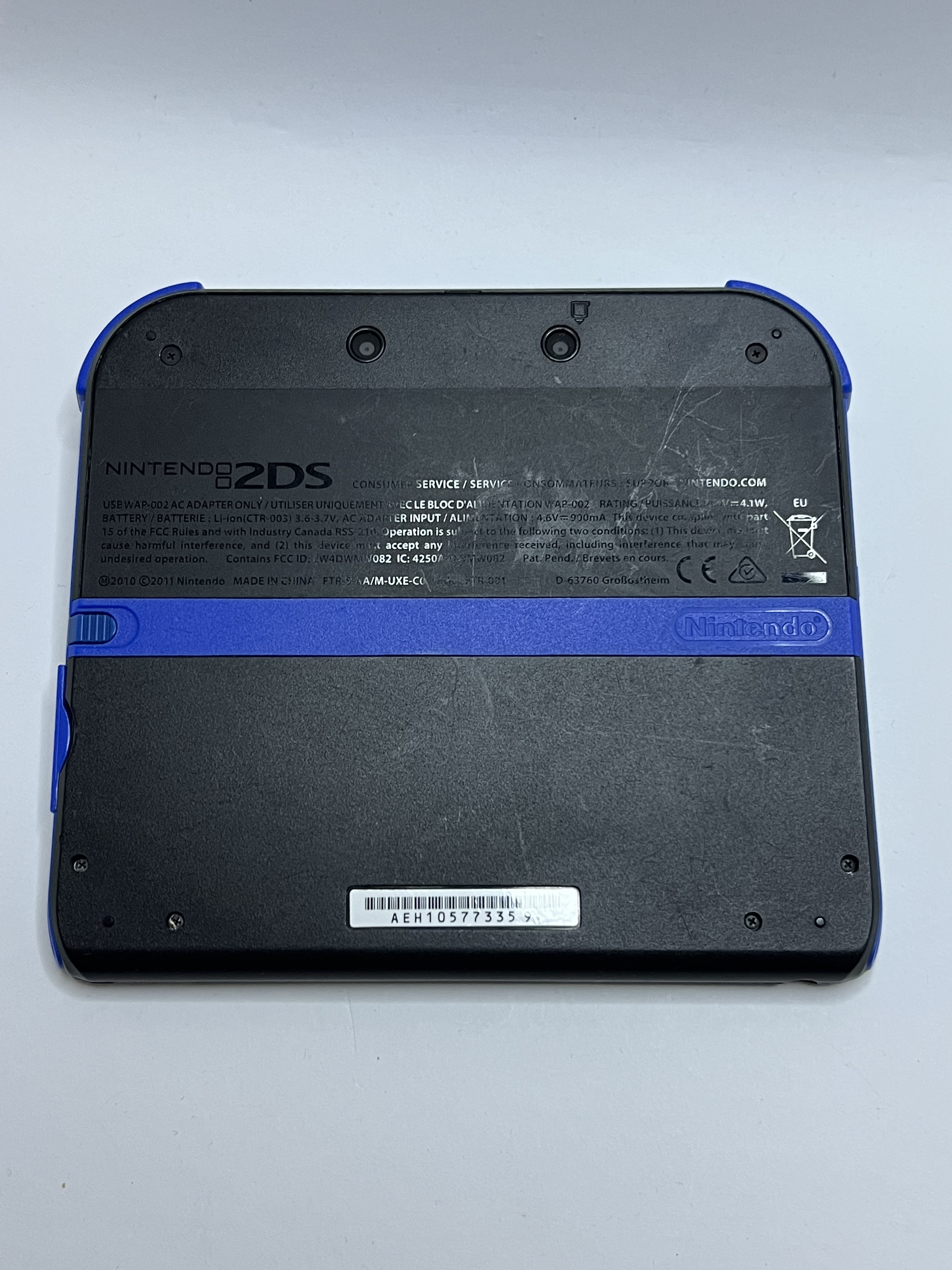 Nintendo 2DS Konsole schwarz blau mit 128GB, Pokemon Bank, Poke Mover & vielen Extras
