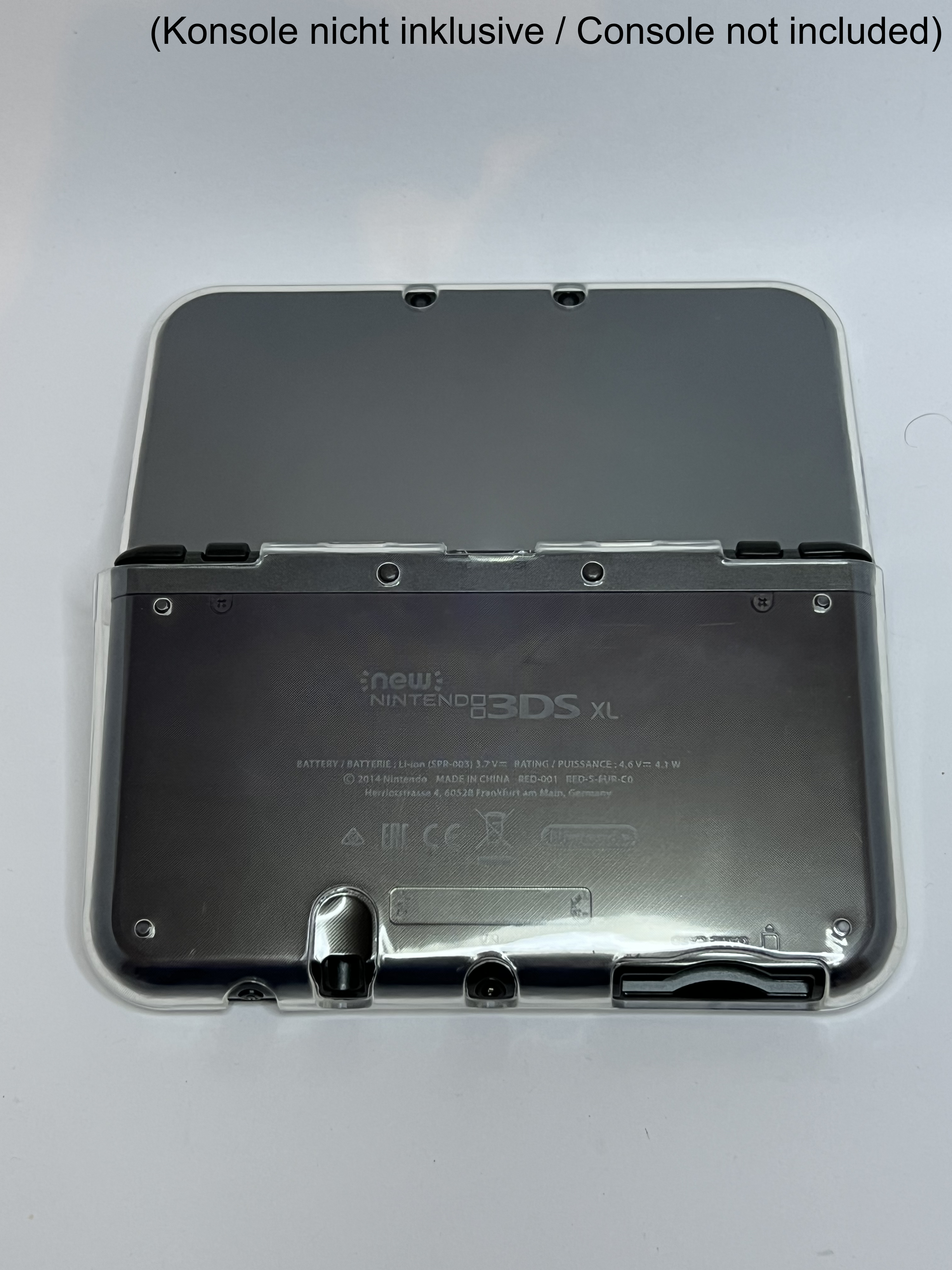 Transparente Crystal Clear TPU Silikon Soft Case Schutzhülle für Nintendo NEW 3DS XL