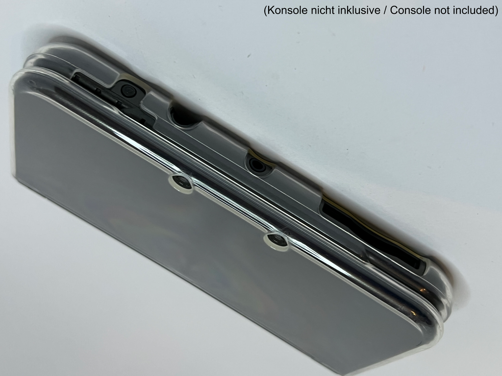 Transparente Crystal Clear TPU Silikon Soft Case Schutzhülle für Nintendo NEW 3DS XL
