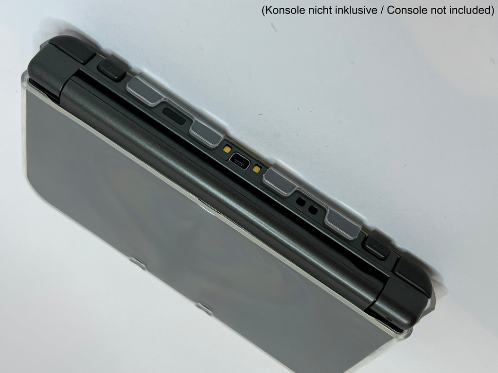 Transparente Crystal Clear TPU Silikon Soft Case Schutzhülle für Nintendo NEW 3DS XL