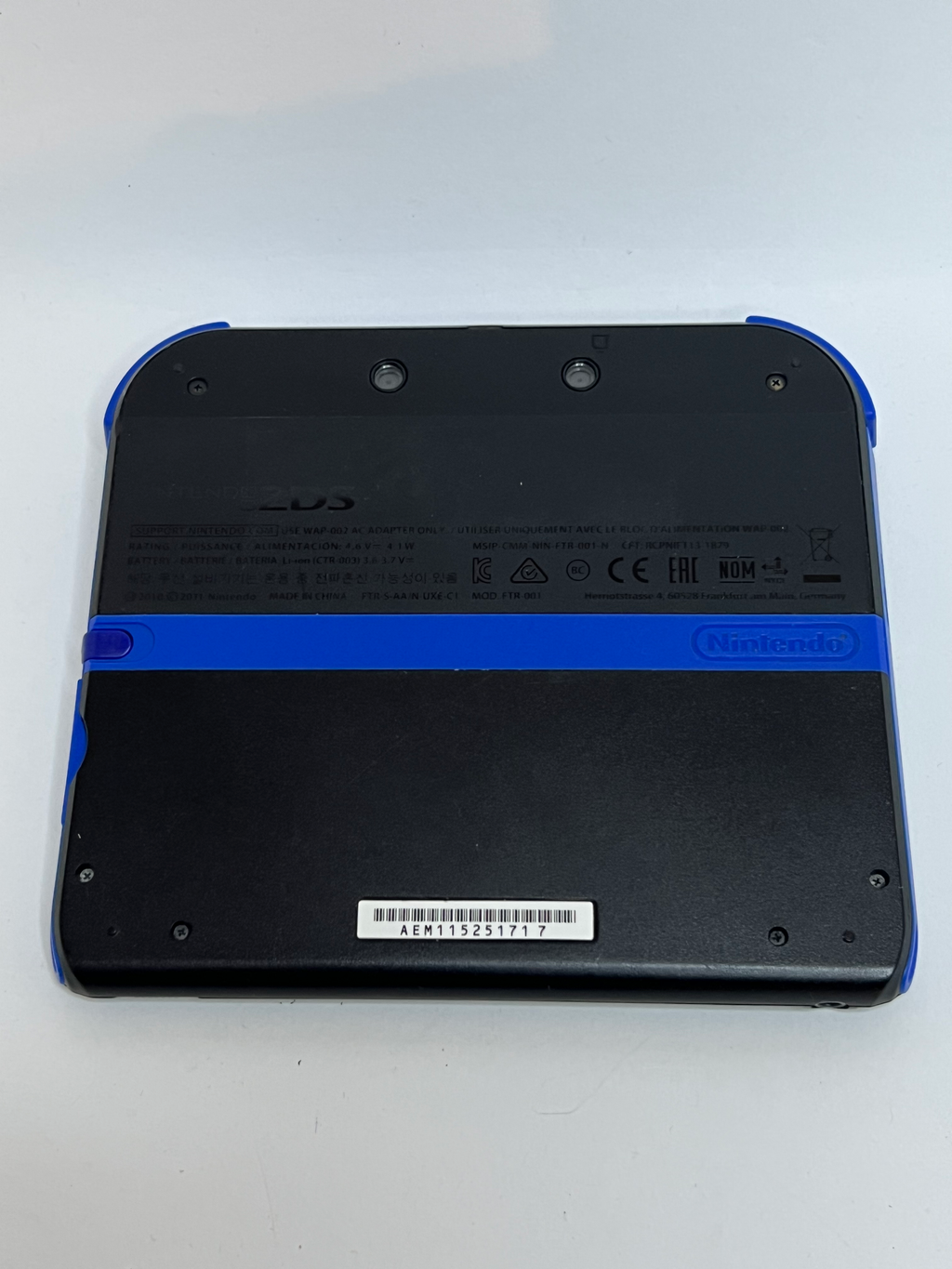 Nintendo 2DS Konsole schwarz blau mit 128GB, Pokemon Bank, Poke Mover & vielen Extras