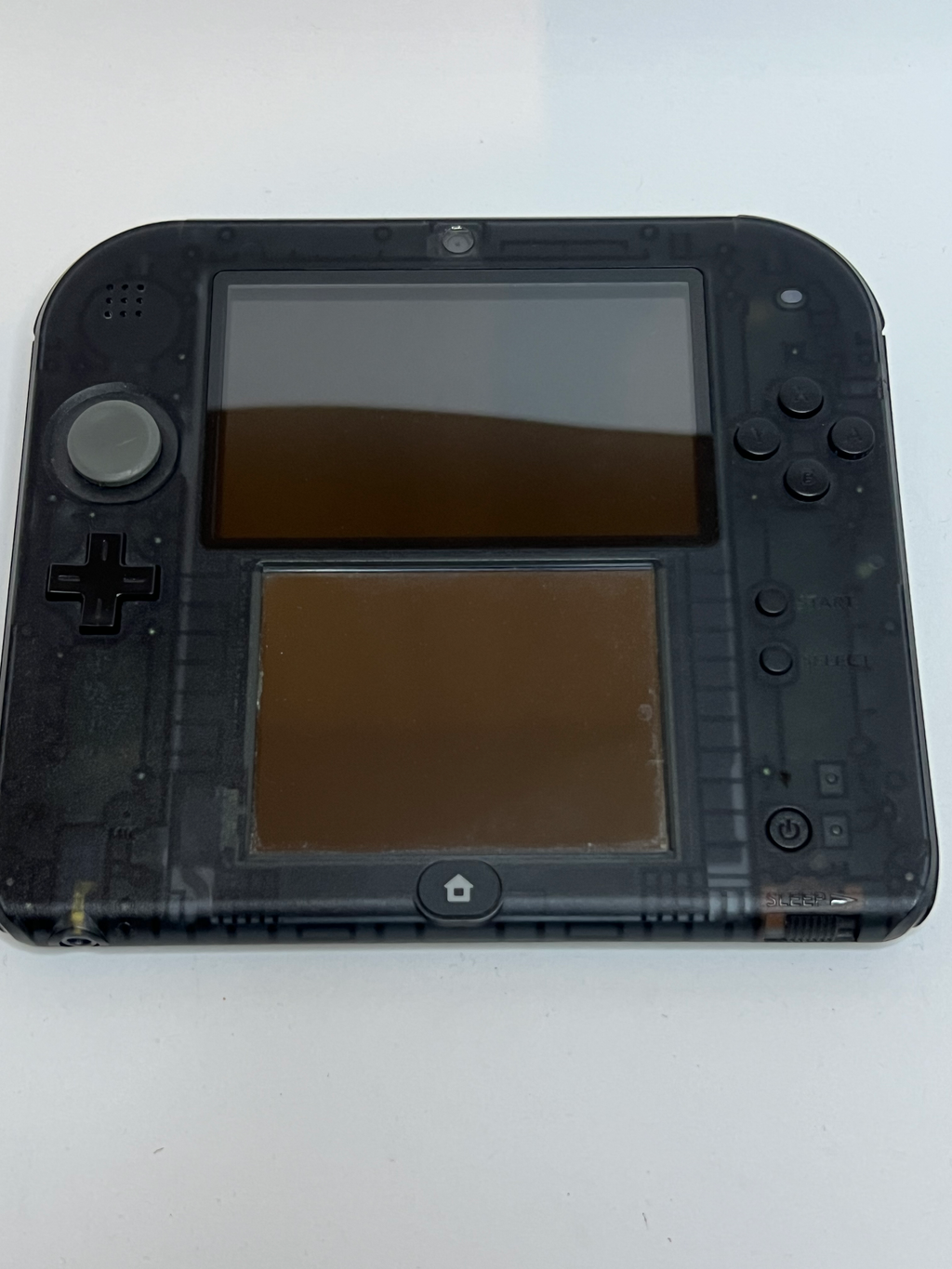 Nintendo 2DS Konsole schwarz transparent mit 128GB, Pokemon Bank, Poke Mover & vielen Extras