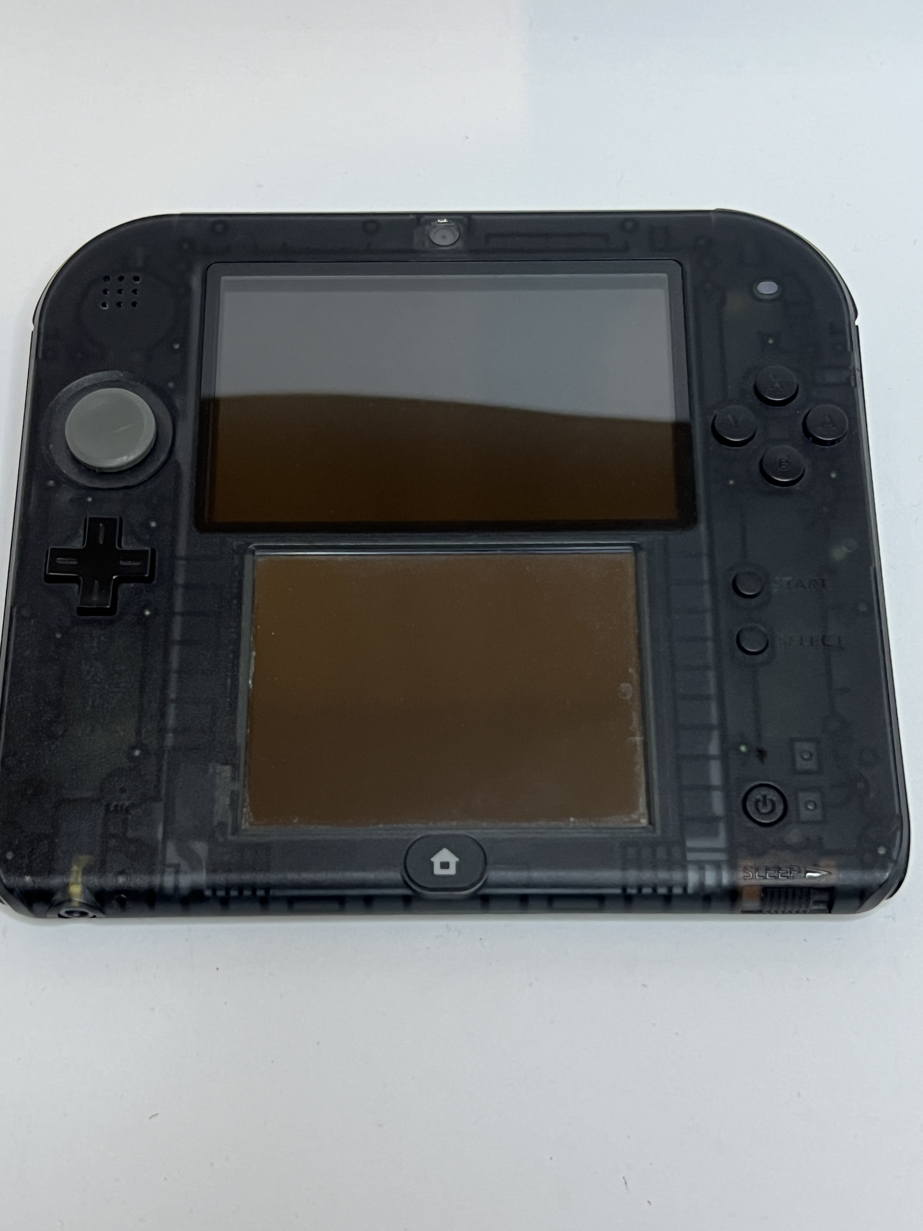 Nintendo 2DS Konsole schwarz transparent mit 128GB, Pokemon Bank, Poke Mover & vielen Extras