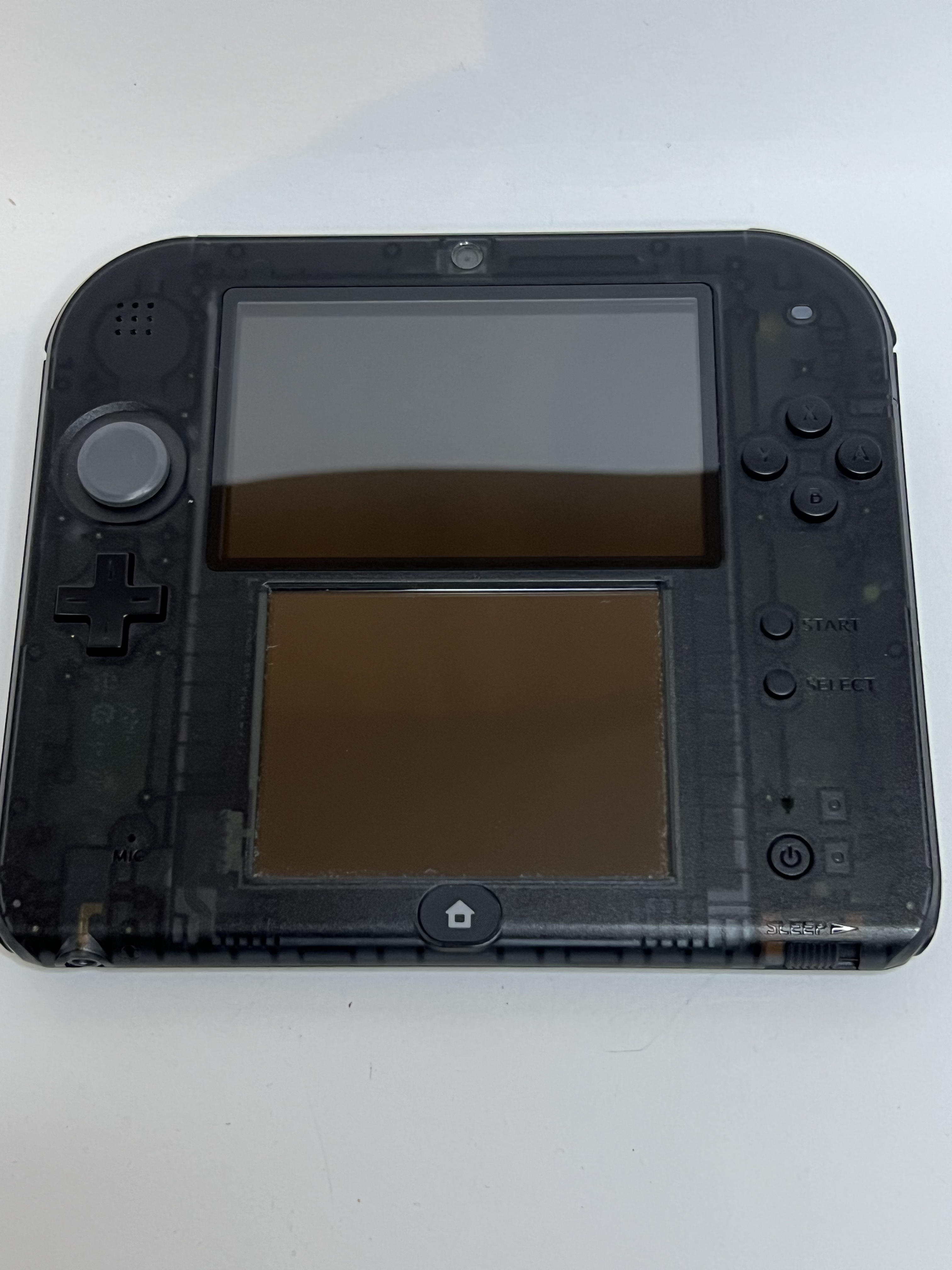 Nintendo 2DS Konsole schwarz transparent in OVP mit 128GB, Pokemon Bank, Poke Mover & vielen Extras