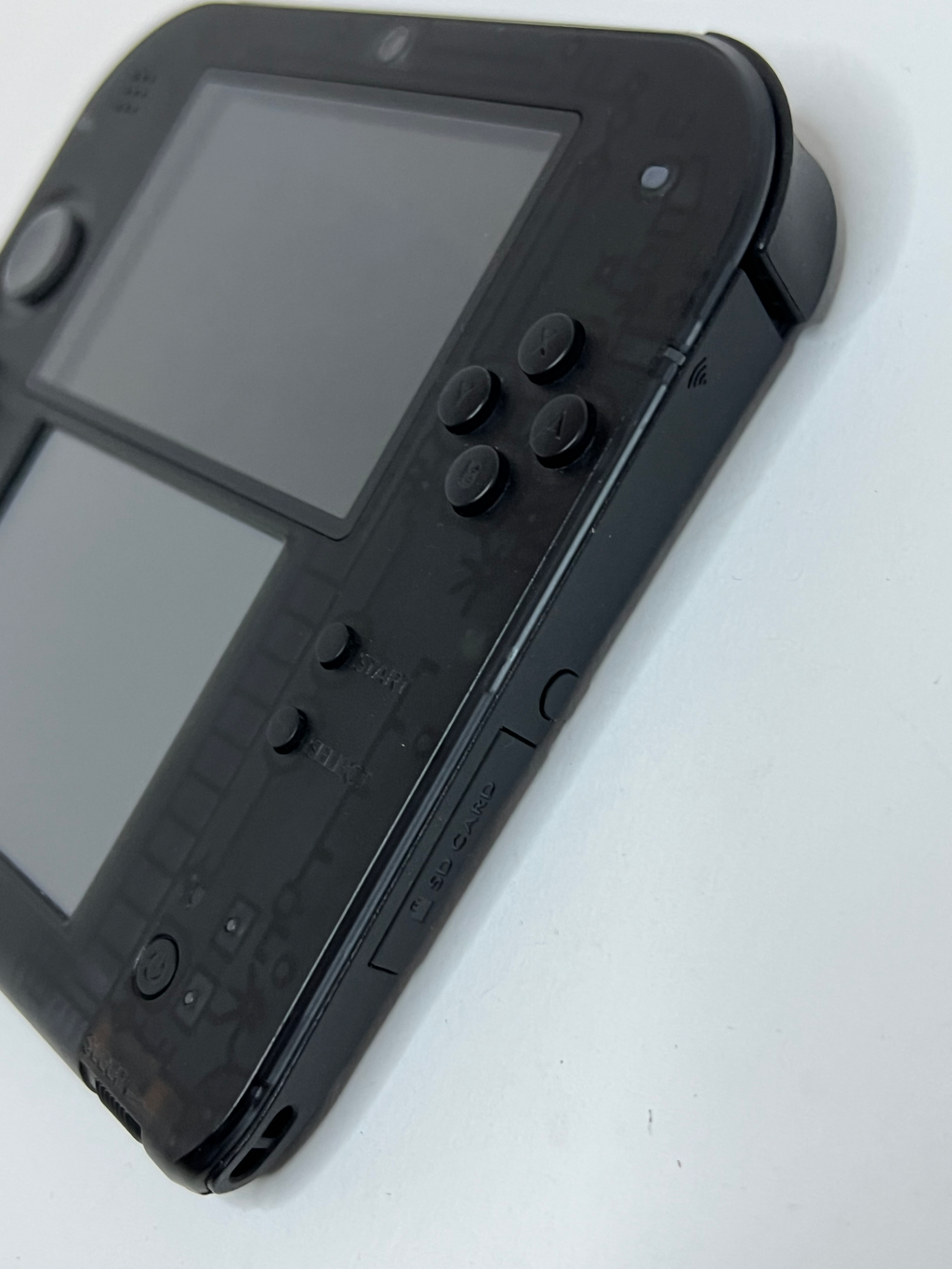Nintendo 2DS Konsole schwarz transparent in OVP mit 128GB, Pokemon Bank, Poke Mover & vielen Extras