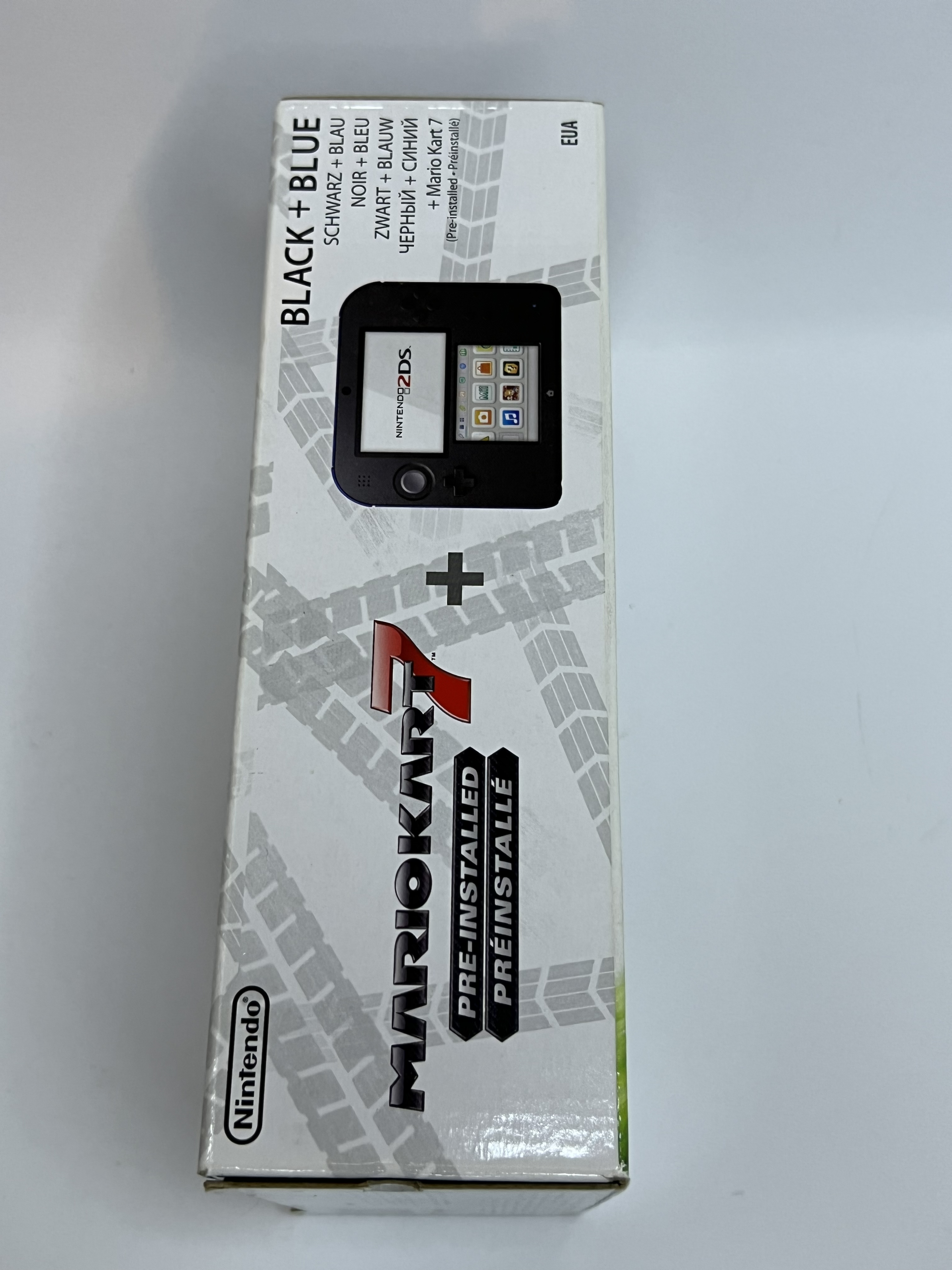 Nintendo 2DS Konsole schwarz blau CIB in OVP mit 128GB, Pokemon Bank, Poke Mover & vielen Extras