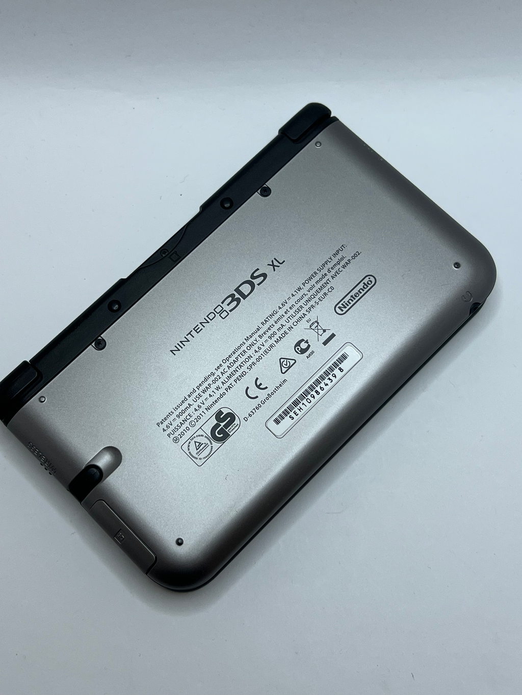 Nintendo 3DS XL Konsole silber mit 128GB, Pokemon Bank, Poke Mover & vielen Extras
