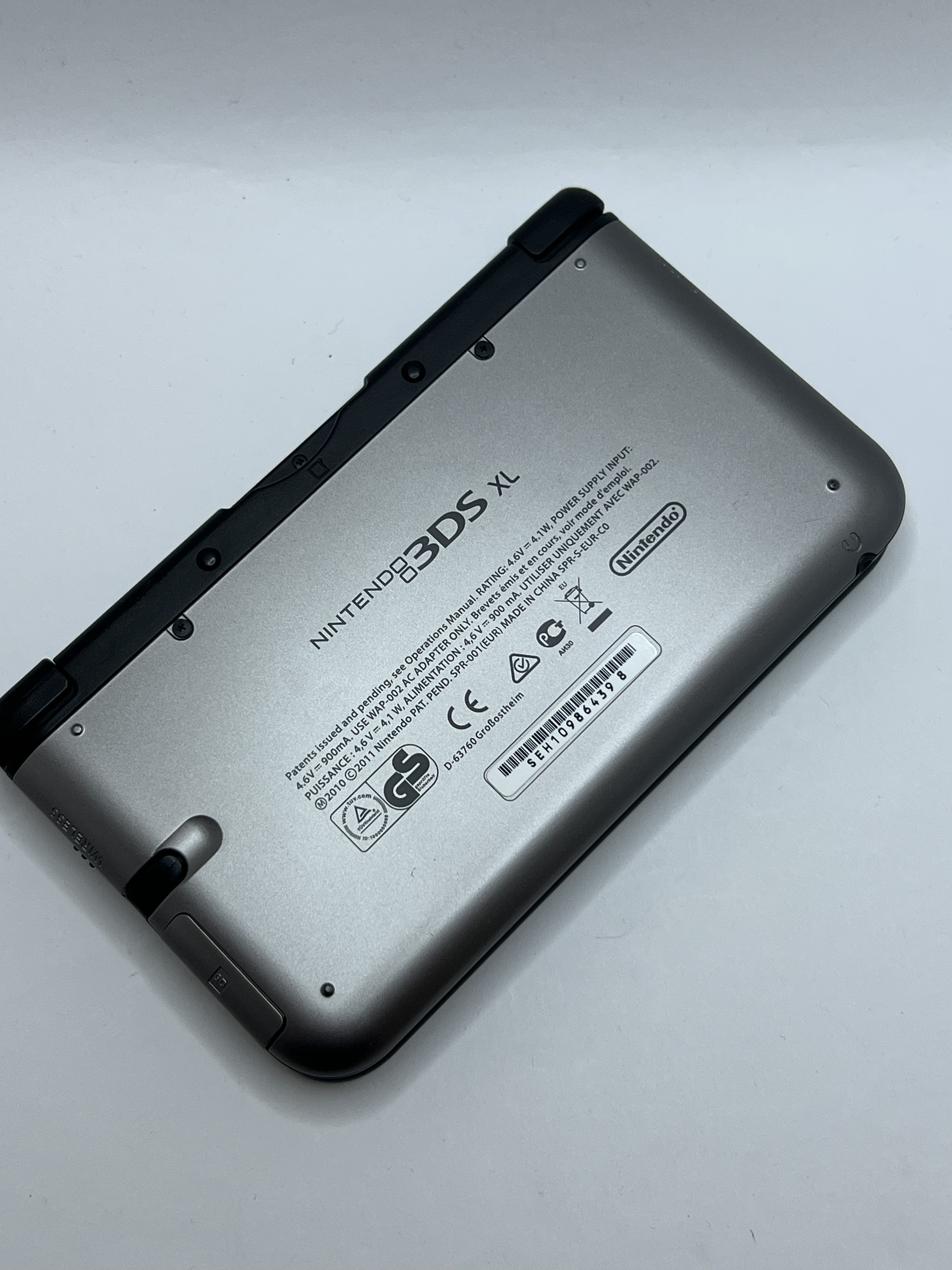 Nintendo 3DS XL Konsole silber mit 128GB, Pokemon Bank, Poke Mover & vielen Extras