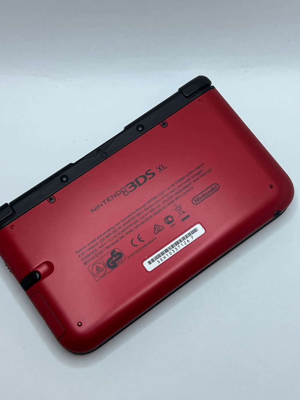 Nintendo 3DS XL Konsole rot CIB mit OVP, 128GB, Pokemon Bank, Poke Mover & vielen Extras