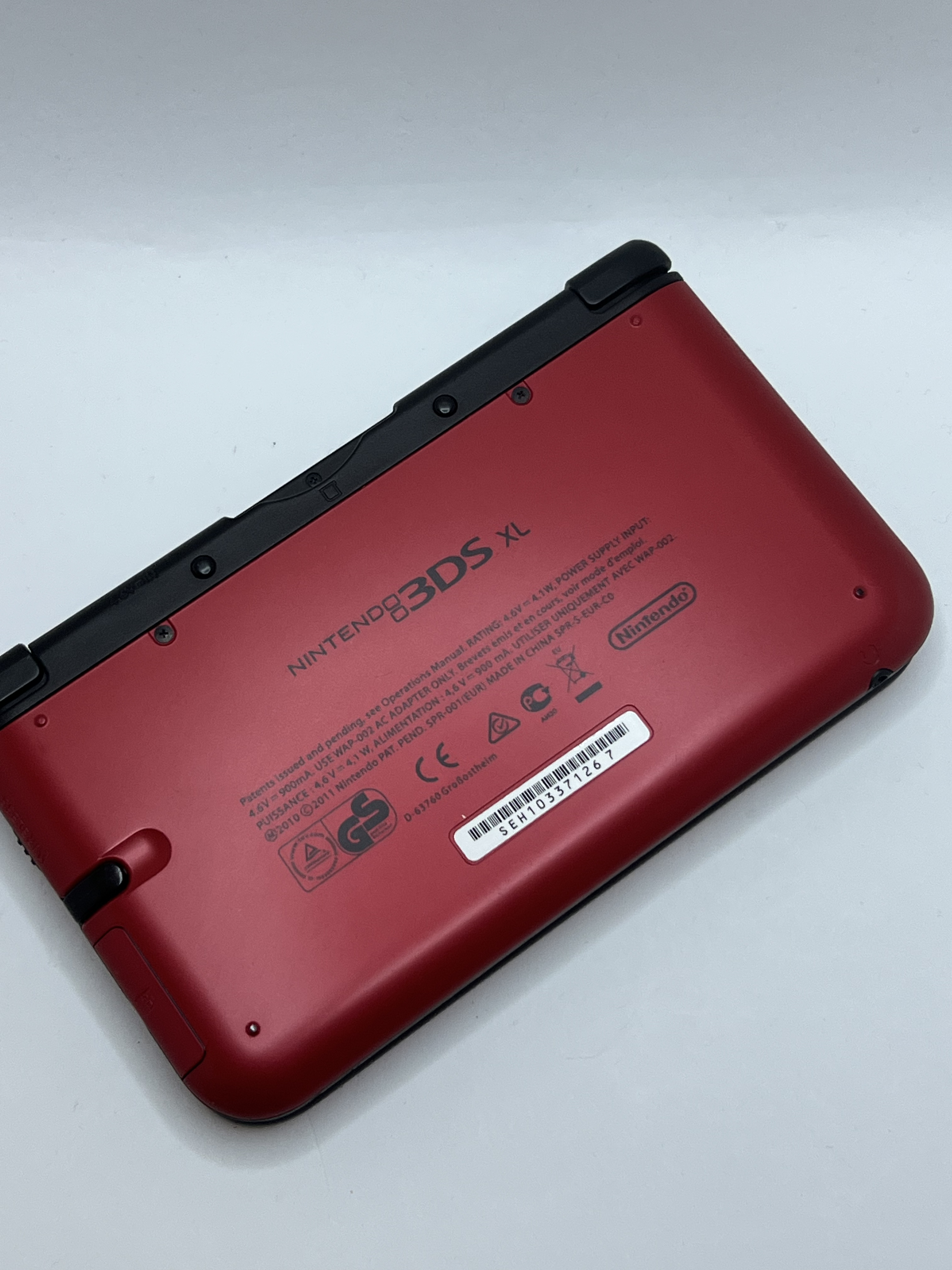 Nintendo 3DS XL Konsole rot CIB mit OVP, 128GB, Pokemon Bank, Poke Mover & vielen Extras