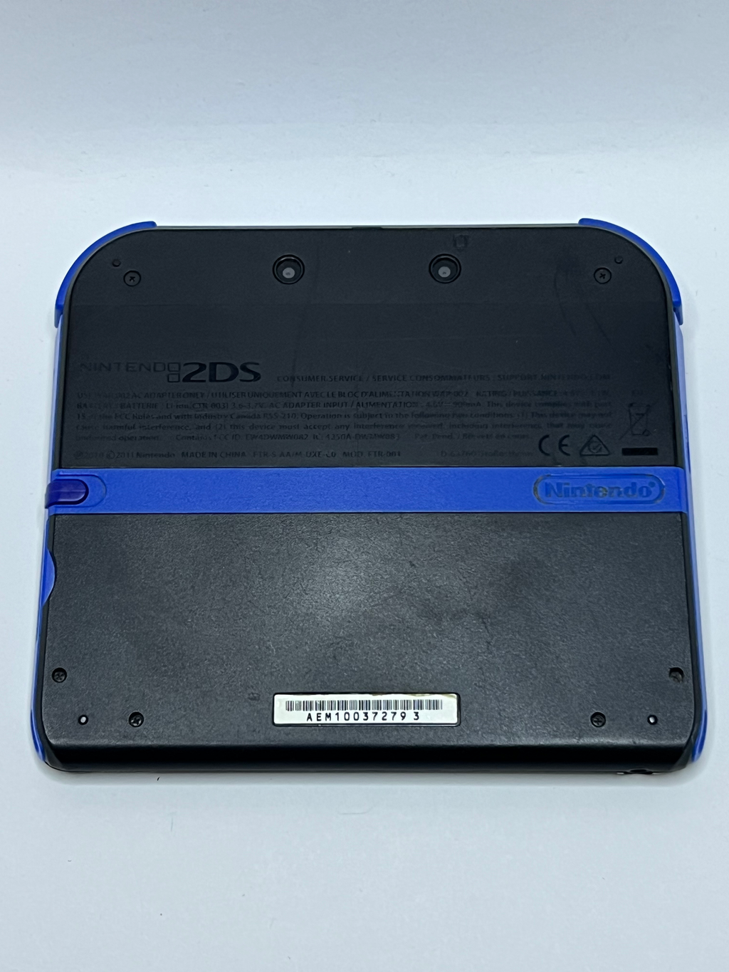 Nintendo 2DS Konsole schwarz blau mit 128GB, Pokemon Bank, Poke Mover & vielen Extras
