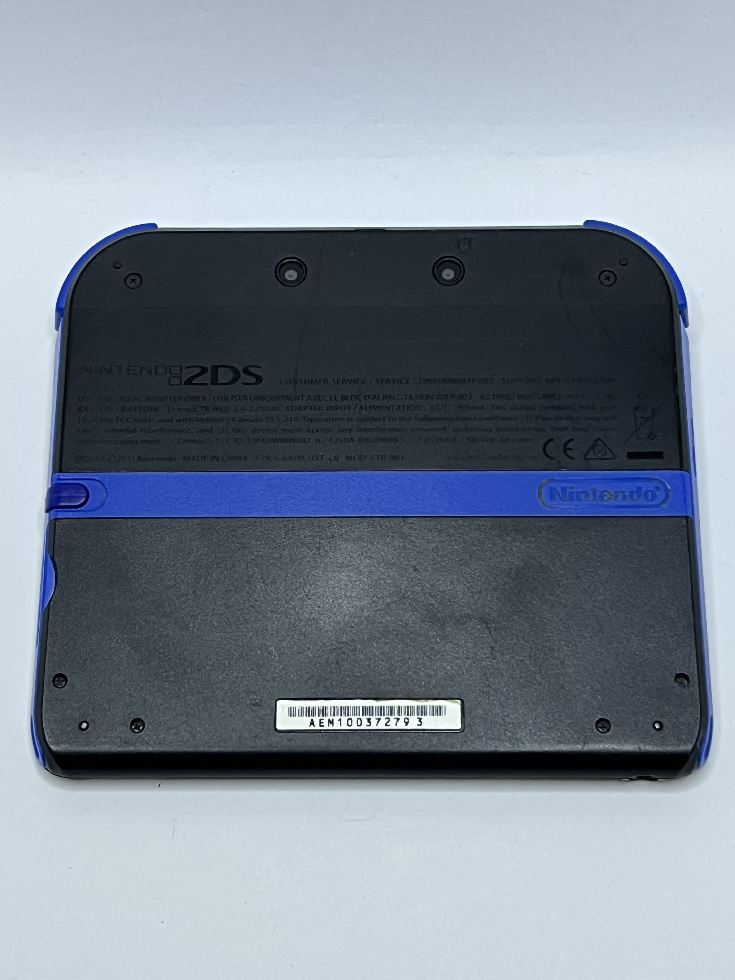 Nintendo 2DS Konsole schwarz blau mit 128GB, Pokemon Bank, Poke Mover & vielen Extras
