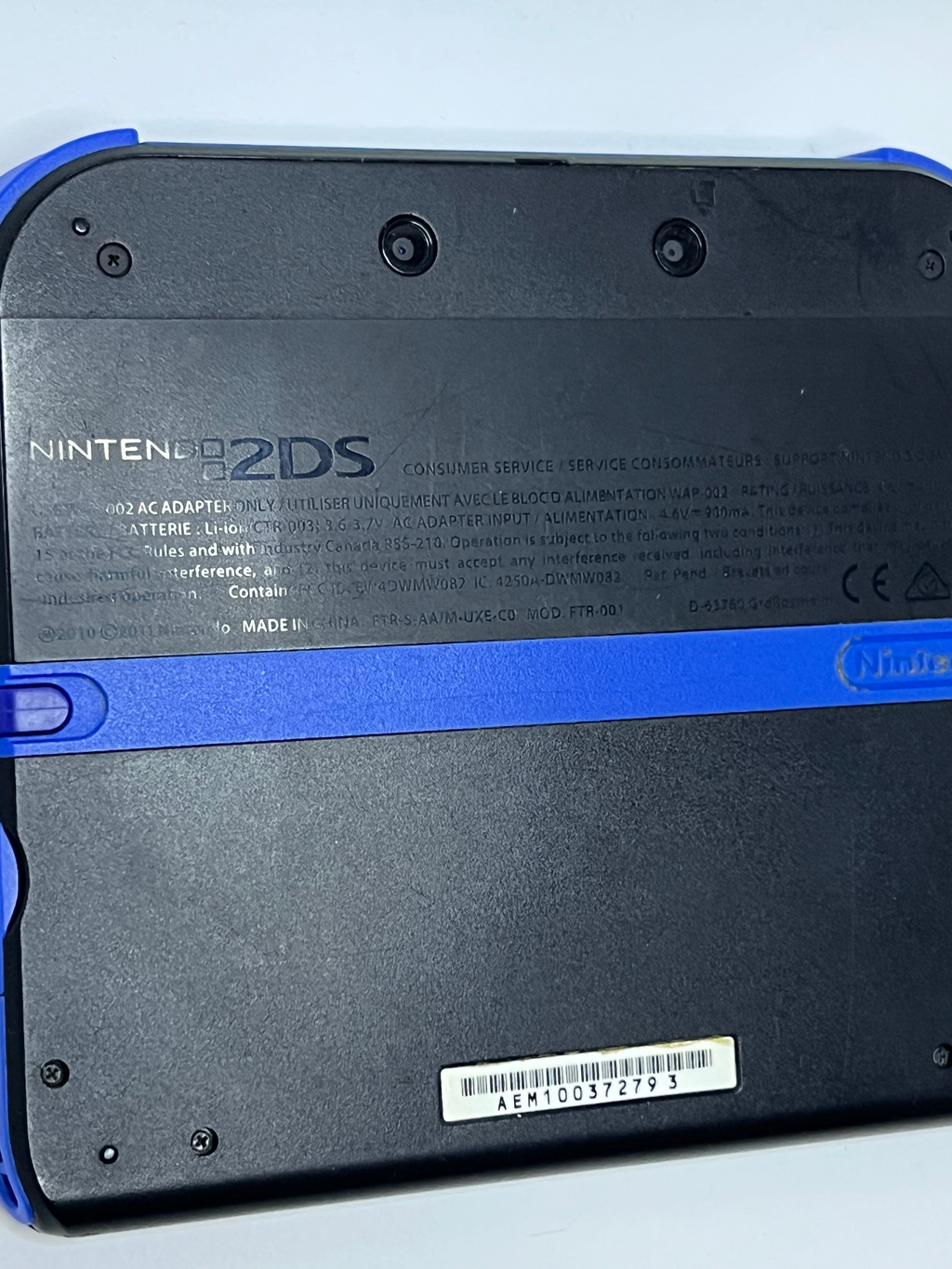 Nintendo 2DS Konsole schwarz blau mit 128GB, Pokemon Bank, Poke Mover & vielen Extras