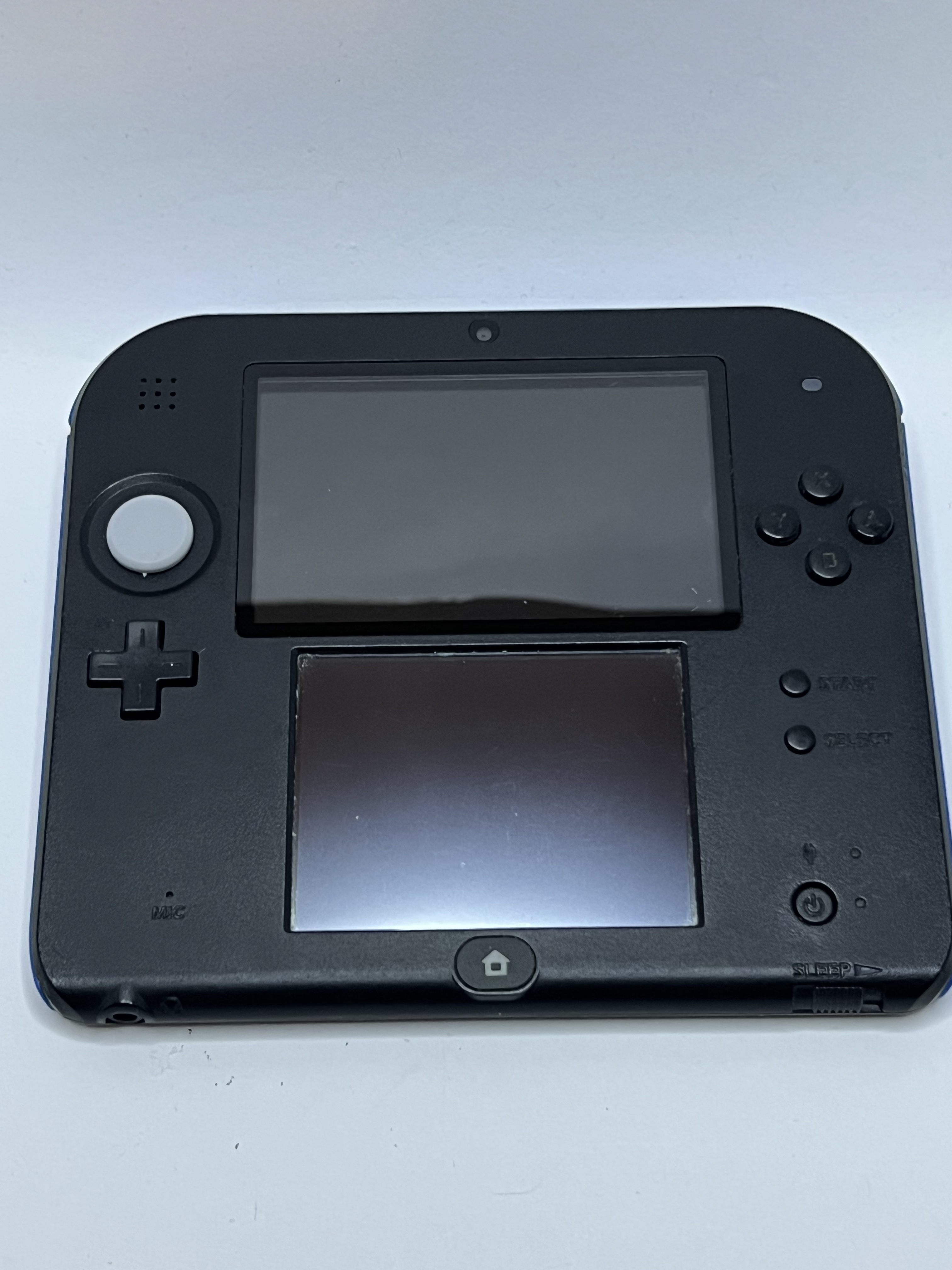 Nintendo 2DS Konsole schwarz blau mit 128GB, Pokemon Bank, Poke Mover & vielen Extras