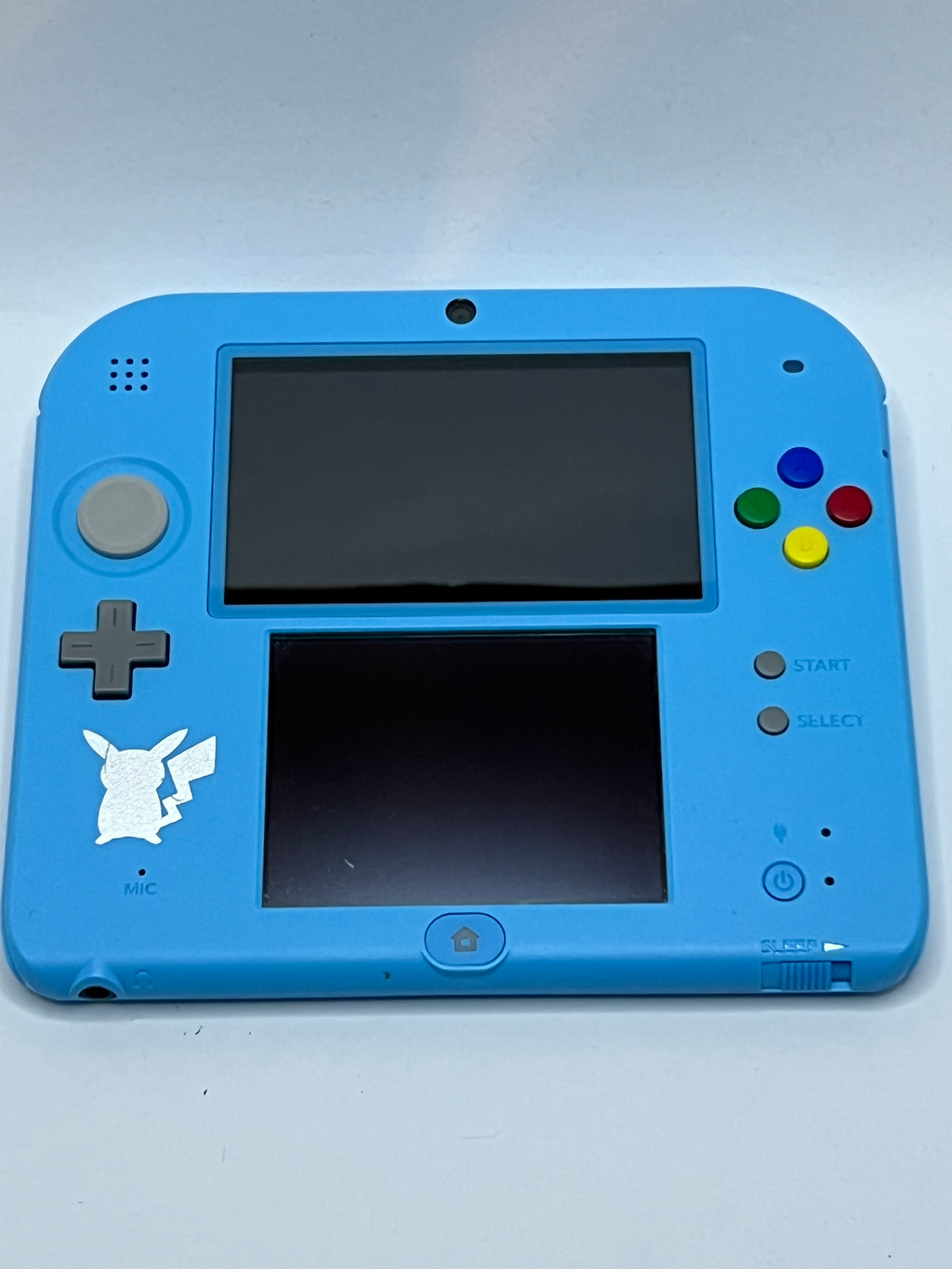 Nintendo 2DS Konsole Pokemon Sonne & Mond Edition mit 128GB, Pokemon Bank, Poke Mover & vielen Extras