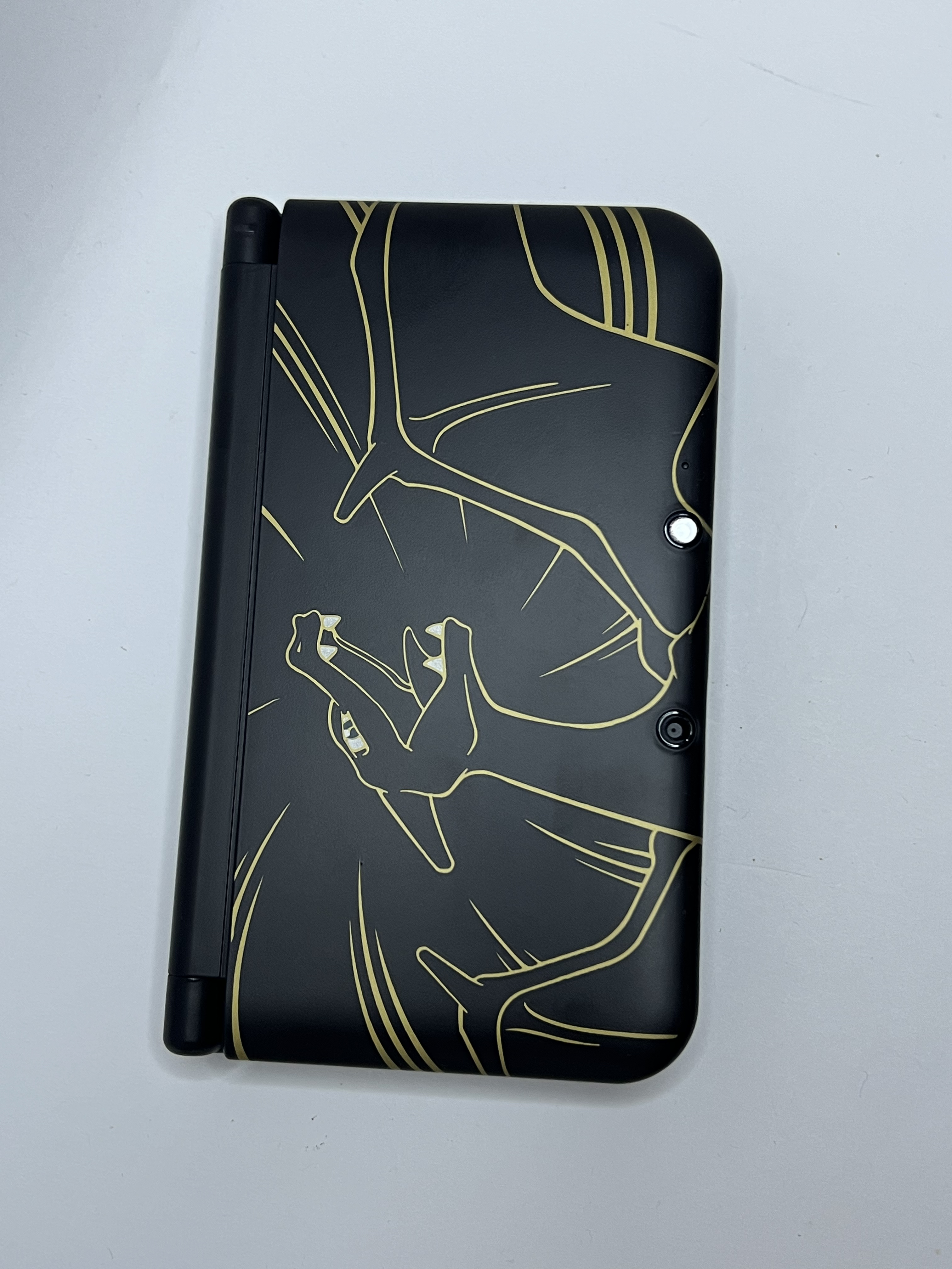 Nintendo 3DS XL Konsole Glurak Edition mit 128GB, Pokemon Bank, Poke Mover & vielen Extras