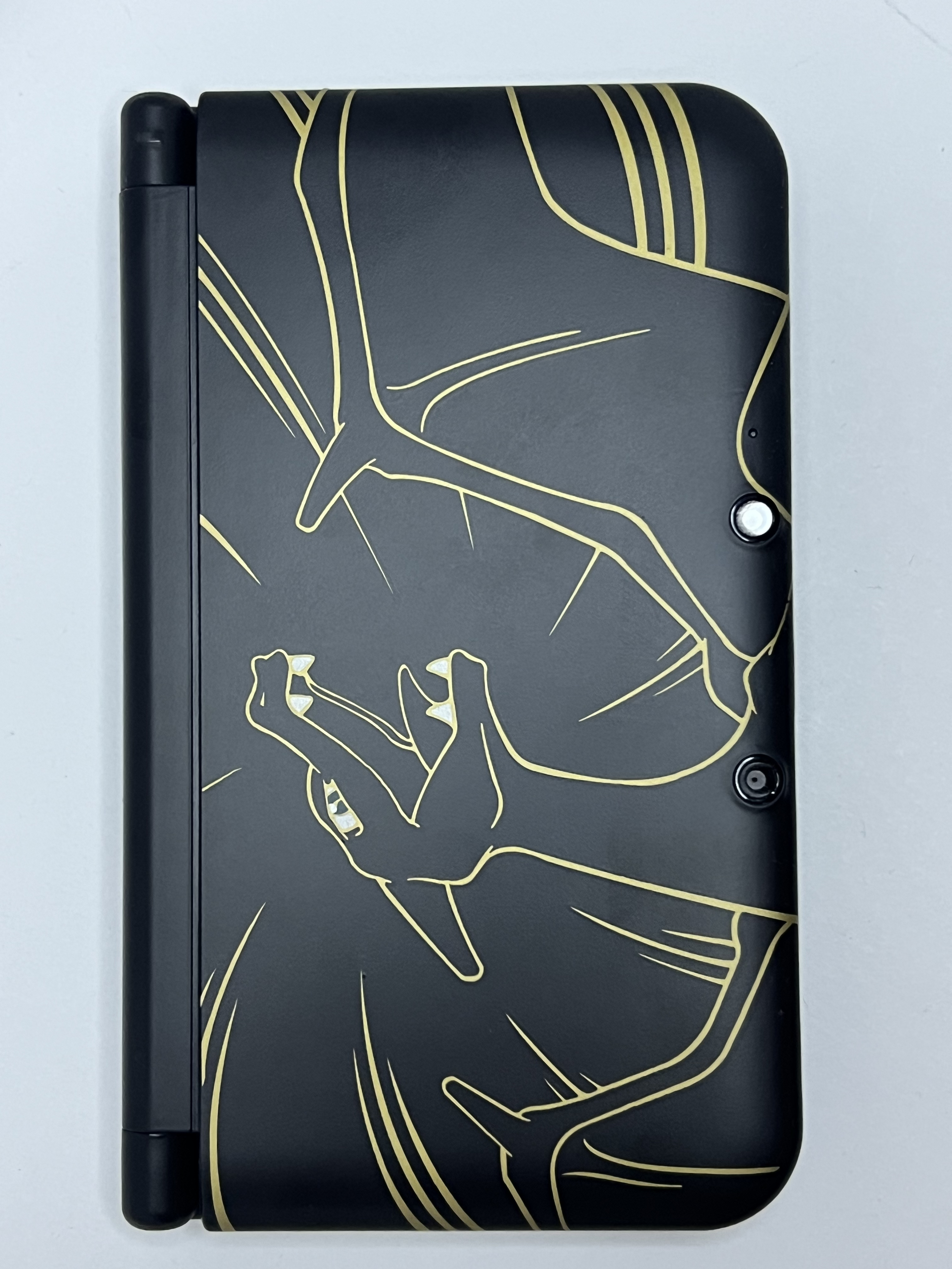 Nintendo 3DS XL Konsole Glurak Edition mit 128GB, Pokemon Bank, Poke Mover & vielen Extras