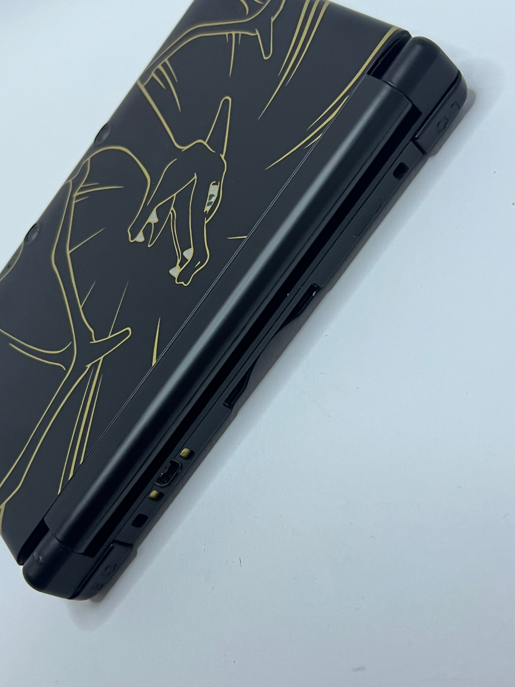 Nintendo 3DS XL Konsole Glurak Edition mit 128GB, Pokemon Bank, Poke Mover & vielen Extras