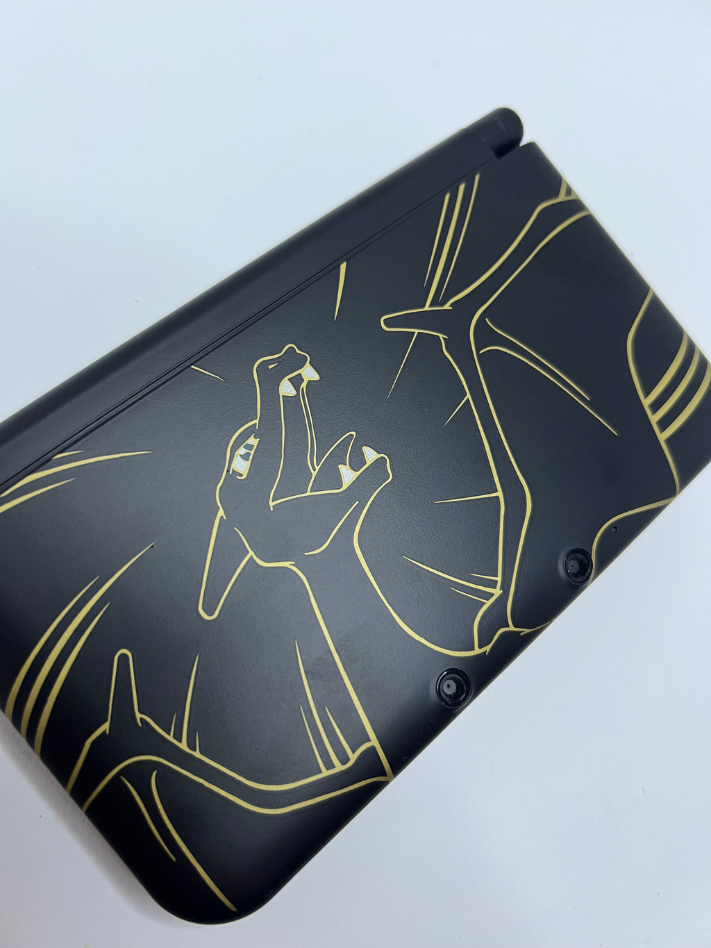 Nintendo 3DS XL Konsole Glurak Edition mit 128GB, Pokemon Bank, Poke Mover & vielen Extras