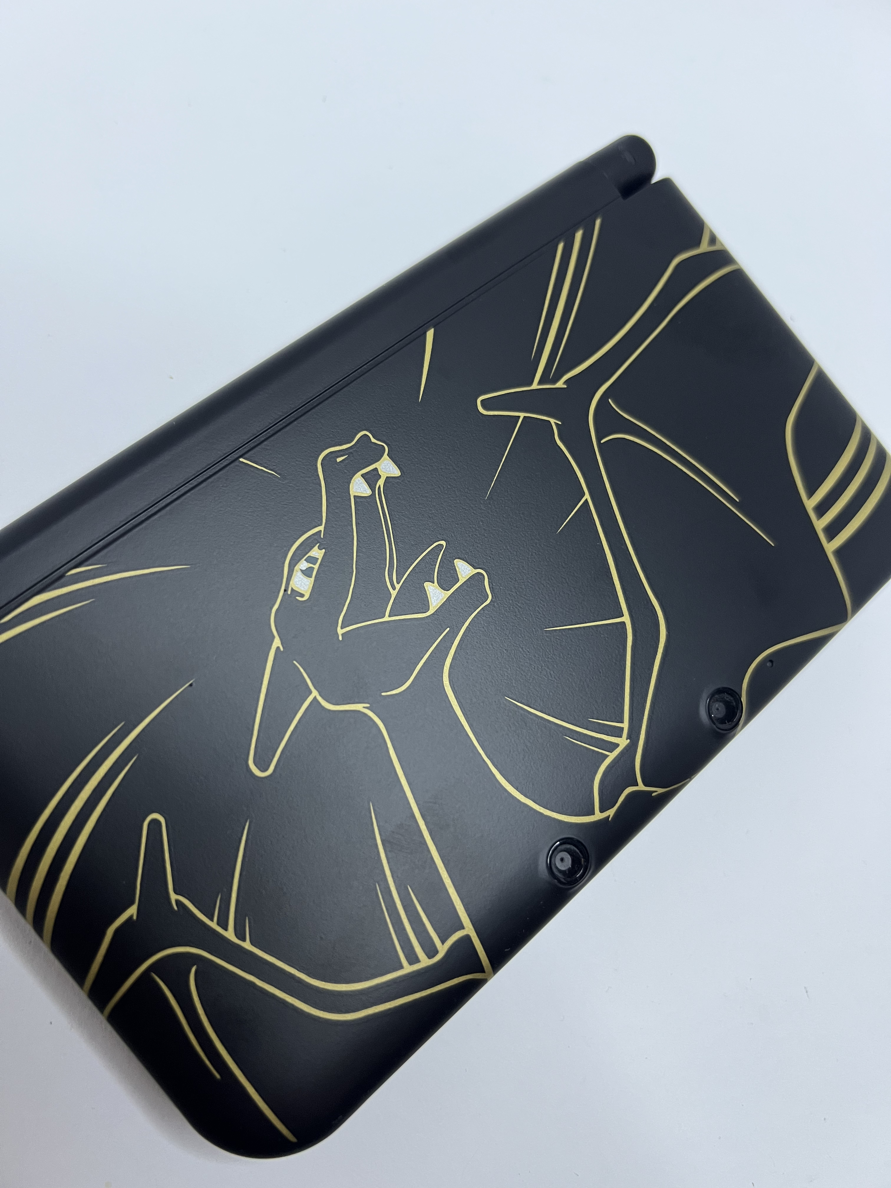 Nintendo 3DS XL Konsole Glurak Edition mit 128GB, Pokemon Bank, Poke Mover & vielen Extras
