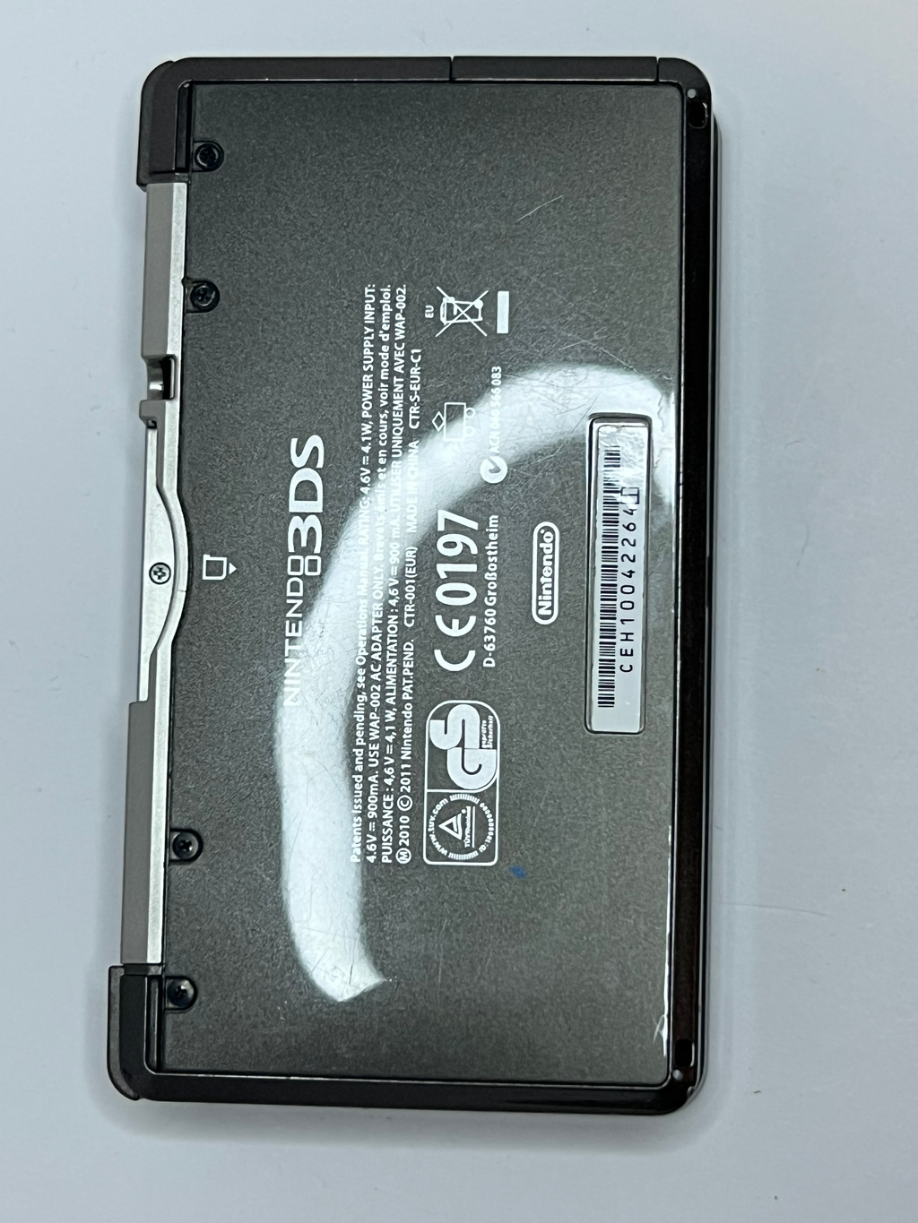 Nintendo 3DS Konsole cosmos schwarz mit 128GB, Pokemon Bank, Poke Mover & vielen Extras