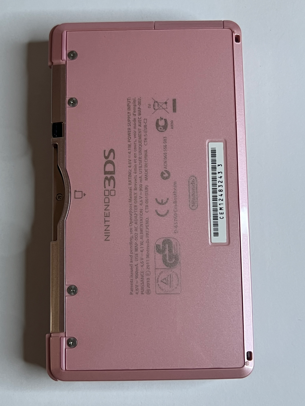 Nintendo 3DS Konsole in rosa pink mit 128GB, Pokemon Bank, Poke Mover & vielen Extras