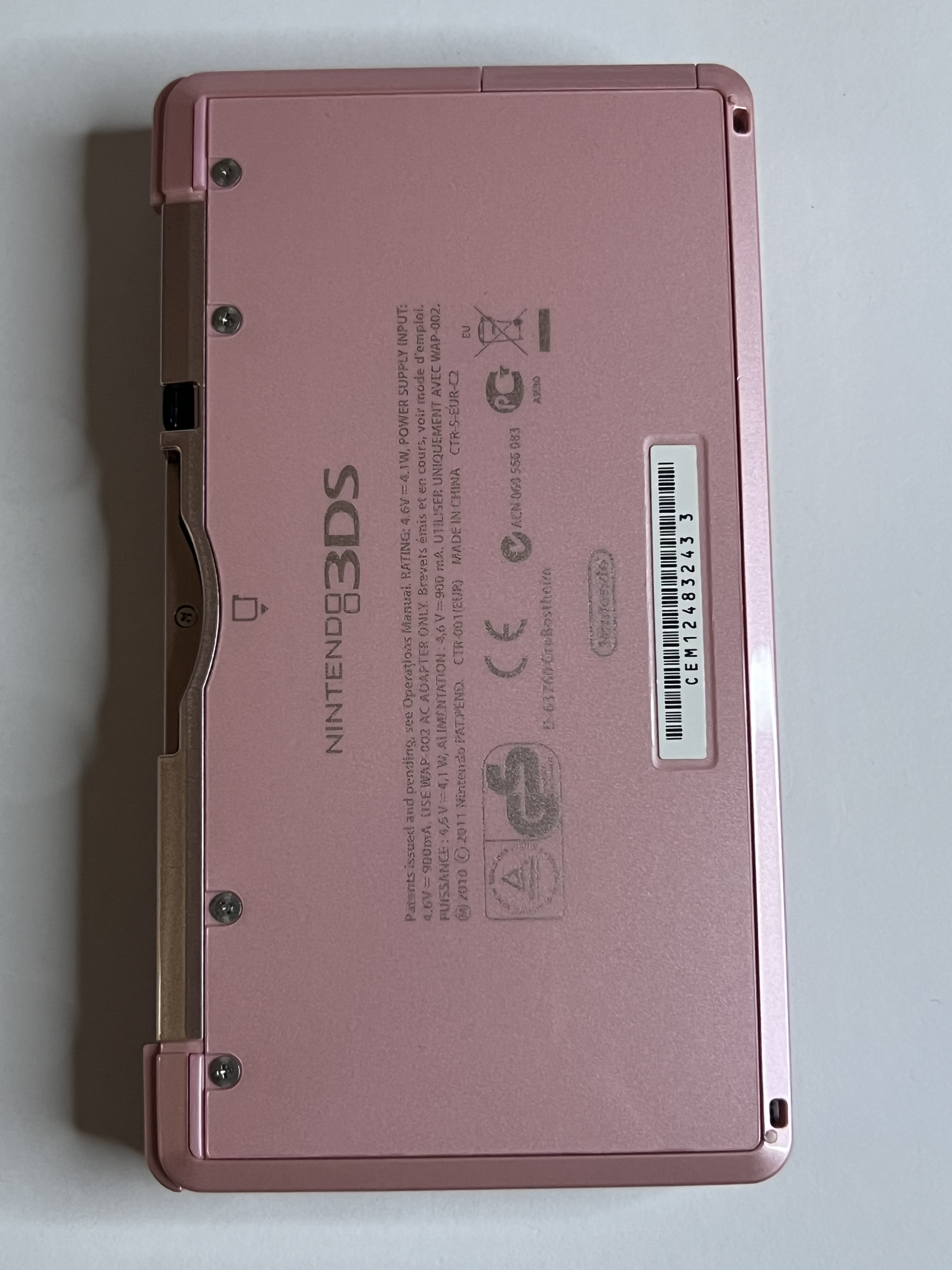 Nintendo 3DS Konsole in rosa pink mit 128GB, Pokemon Bank, Poke Mover & vielen Extras