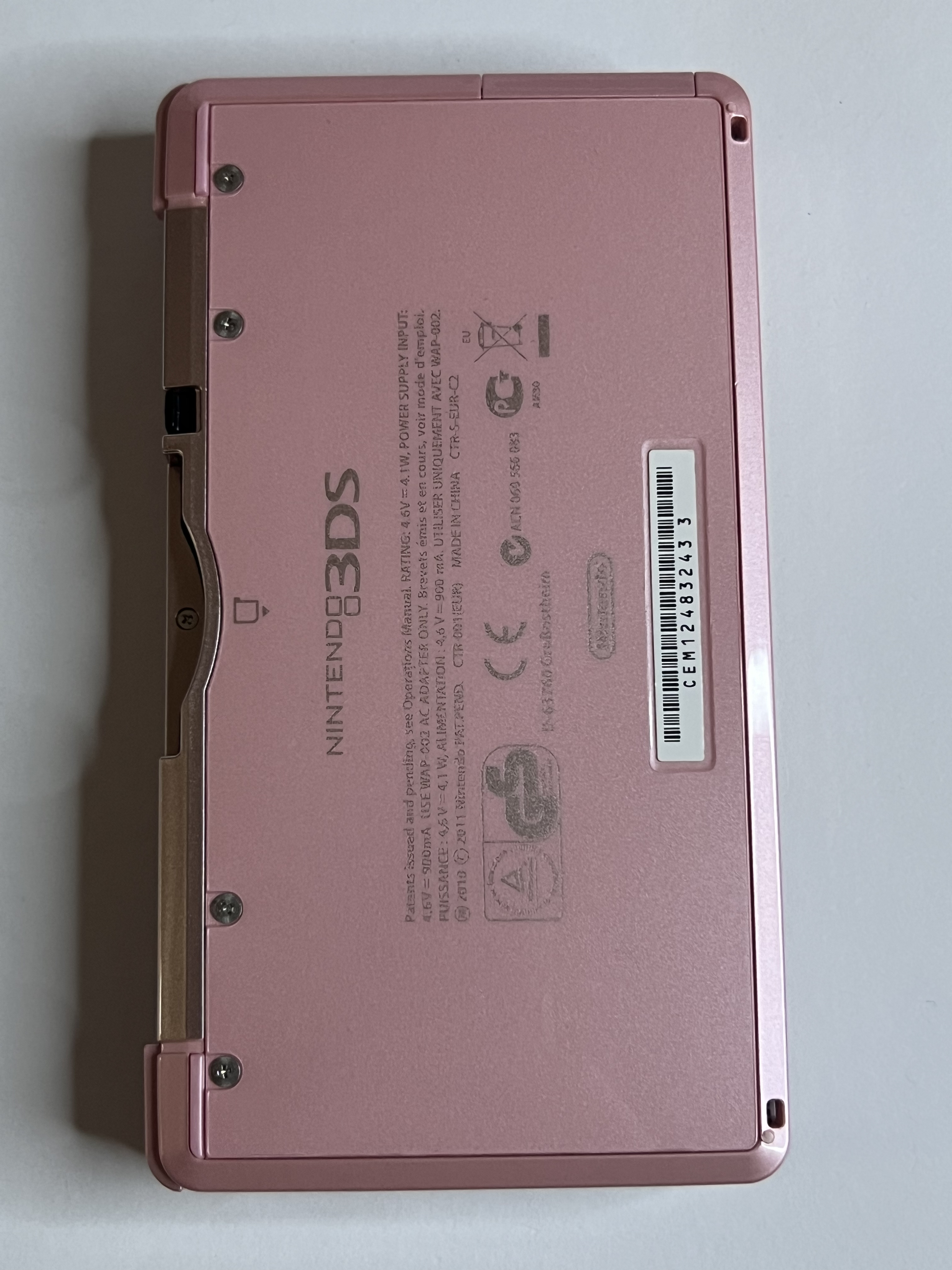 Nintendo 3DS Konsole in rosa pink mit 128GB, Pokemon Bank, Poke Mover & vielen Extras