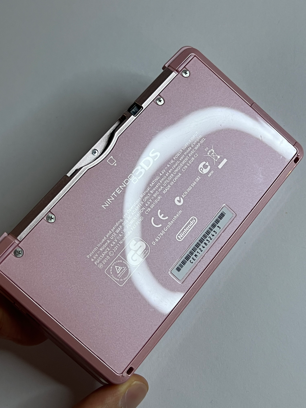 Nintendo 3DS Konsole in rosa pink mit 128GB, Pokemon Bank, Poke Mover & vielen Extras