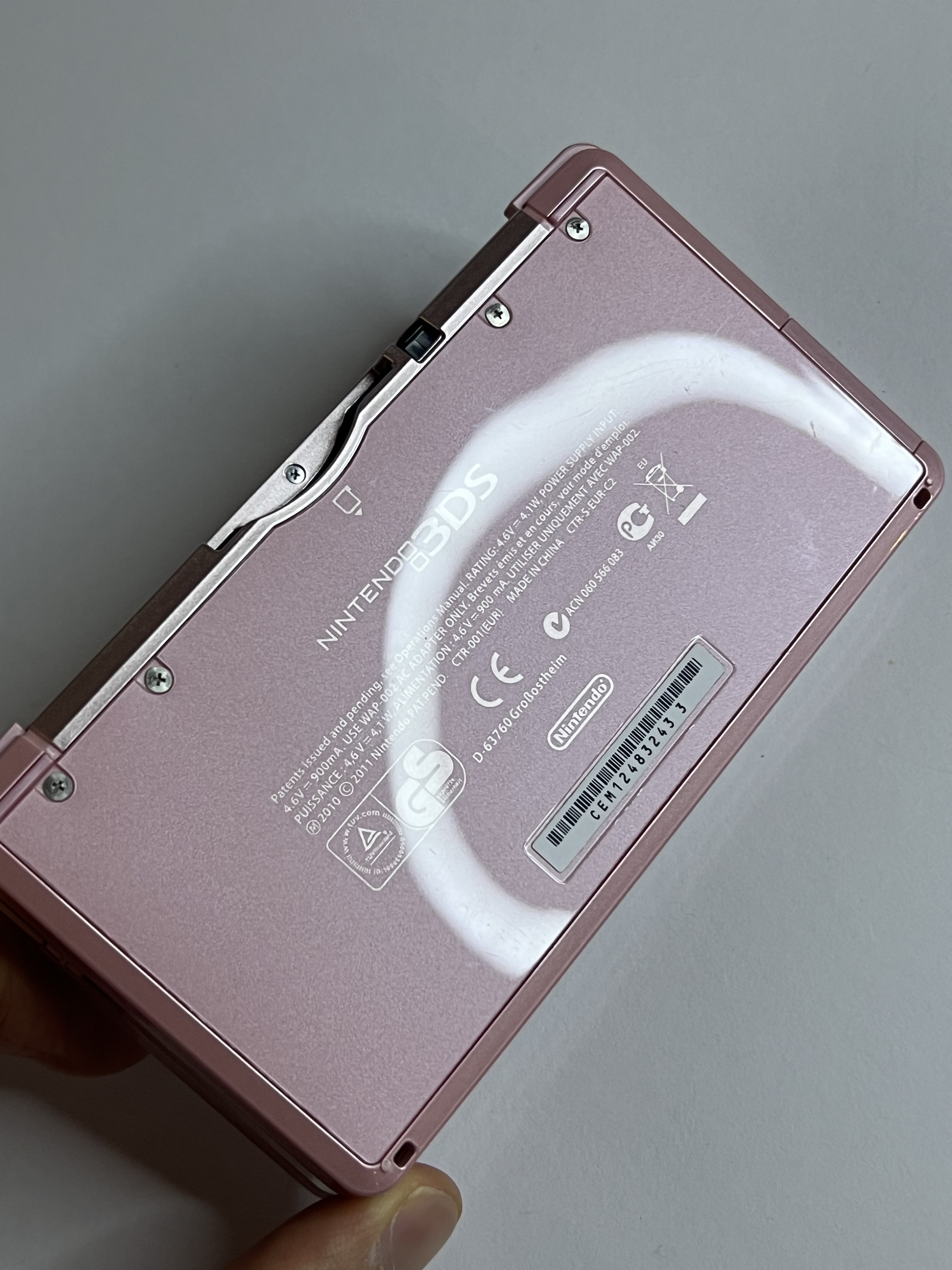 Nintendo 3DS Konsole in rosa pink mit 128GB, Pokemon Bank, Poke Mover & vielen Extras