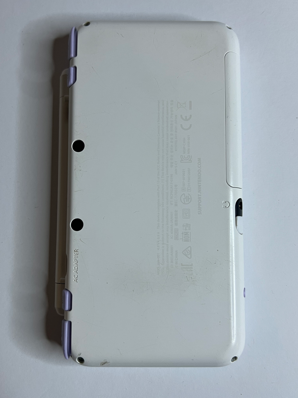 New Nintendo 2DS XL Konsole violett lavendel lila mit 128GB, Pokemon Bank, Poke Mover & vielen Extras