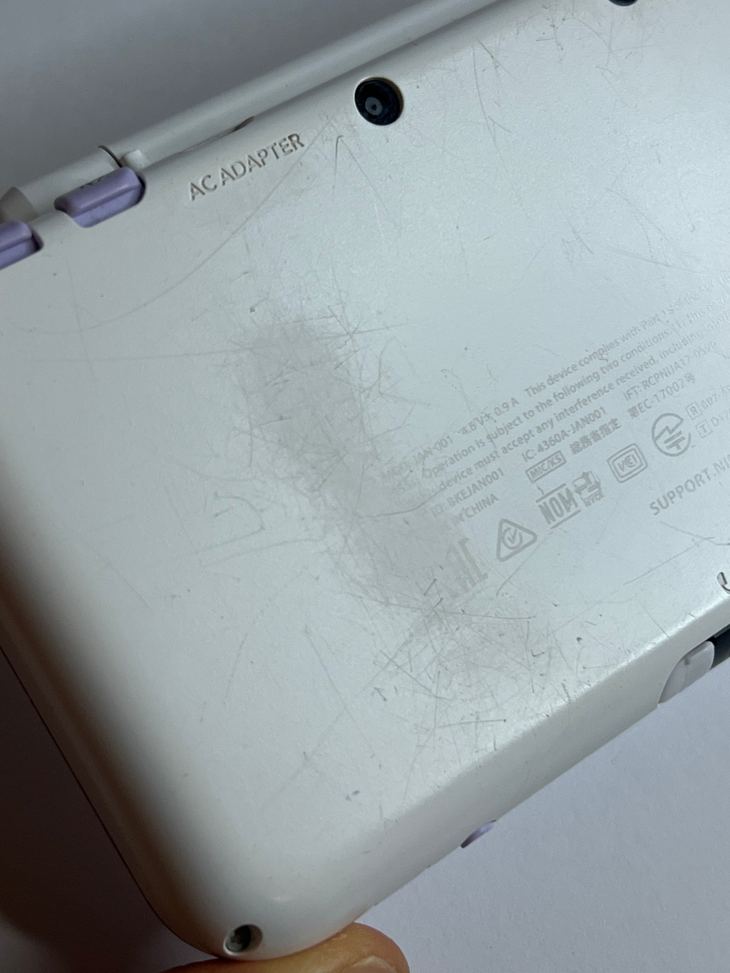 New Nintendo 2DS XL Konsole violett lavendel lila mit 128GB, Pokemon Bank, Poke Mover & vielen Extras