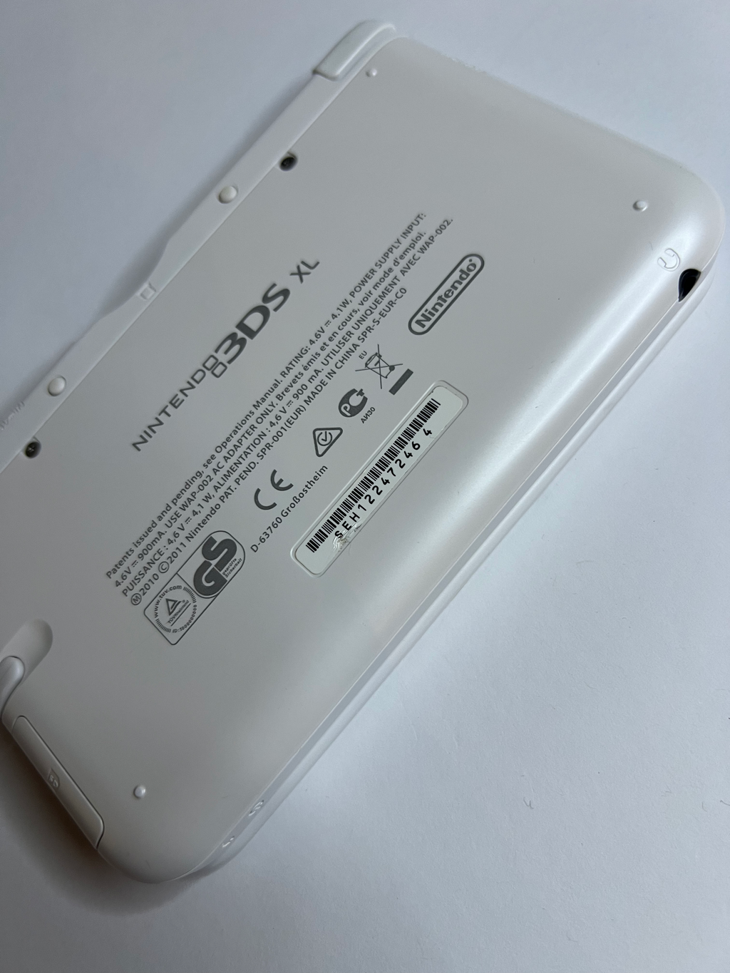 Nintendo 3DS XL Konsole in weiss mit 128GB, Pokemon Bank, Poke Mover & vielen Extras