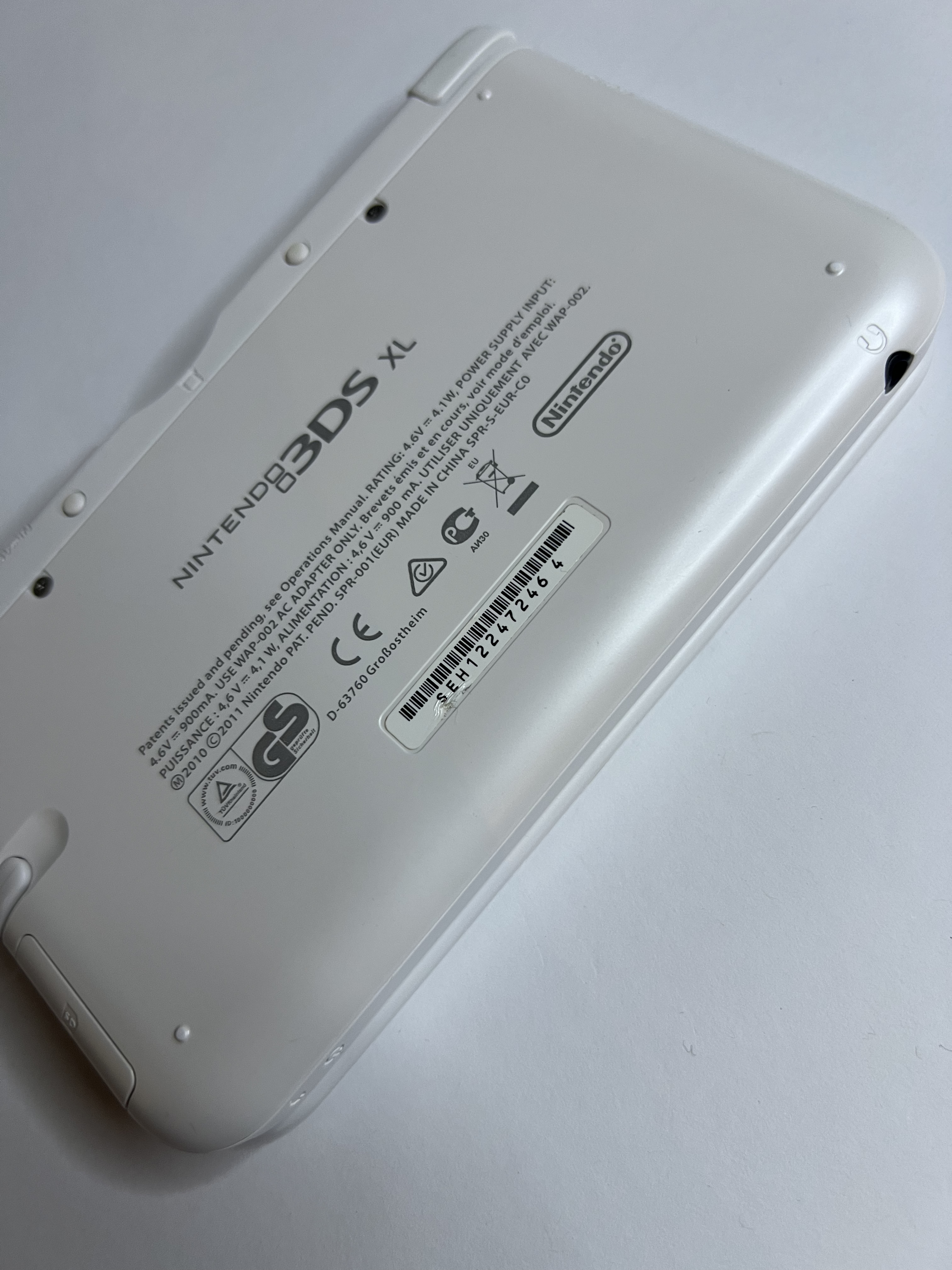 Nintendo 3DS XL Konsole in weiss mit 128GB, Pokemon Bank, Poke Mover & vielen Extras