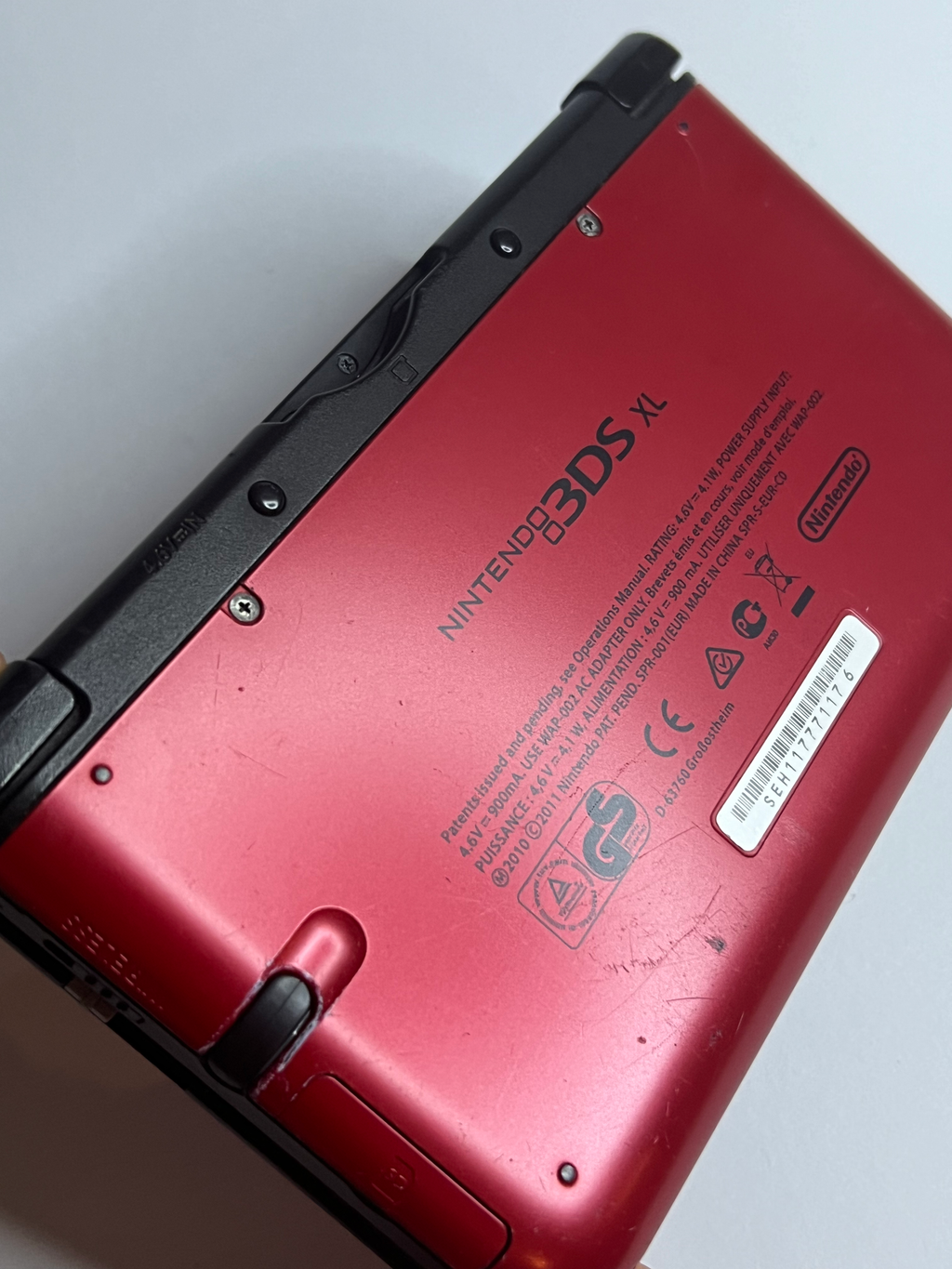Nintendo 3DS XL Konsole rot mit 128GB, Pokemon Bank, Poke Mover & vielen Extras