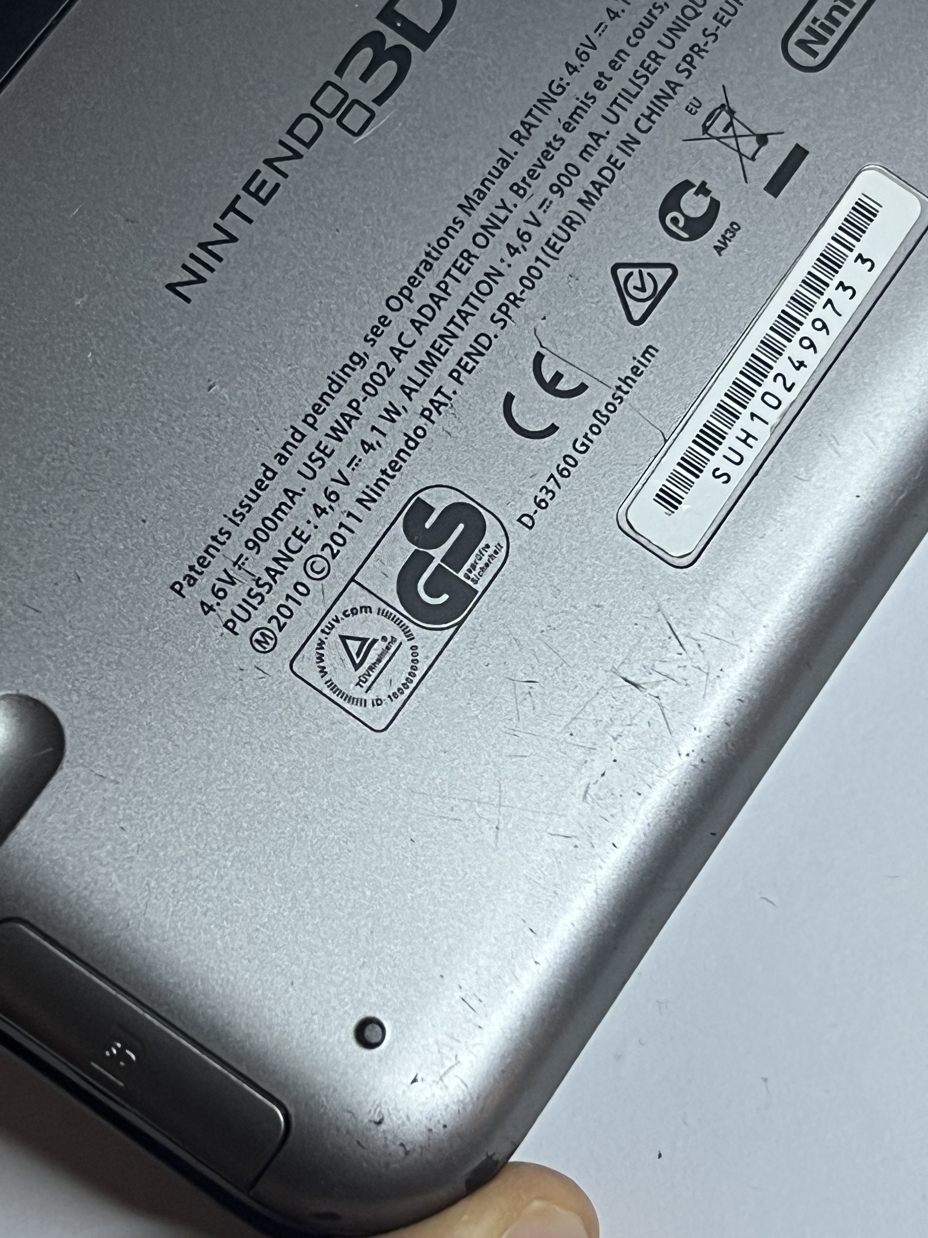 Nintendo 3DS XL Konsole silber in OVP mit 128GB, Pokemon Bank, Poke Mover & vielen Extras