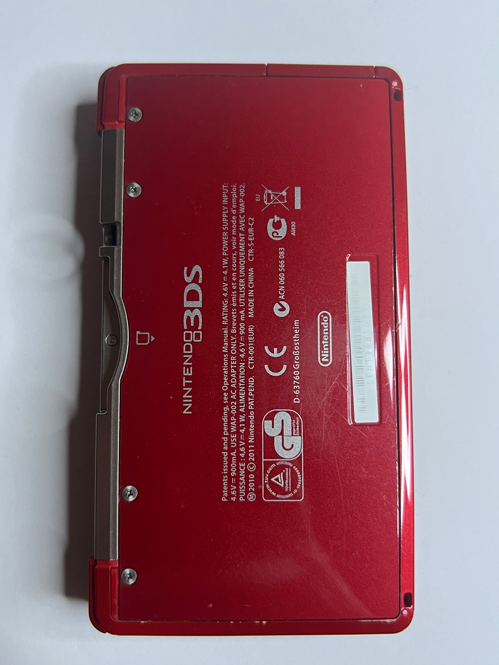 Nintendo 3DS Konsole rot mit 128GB, Pokemon Bank, Poke Mover & vielen Extras