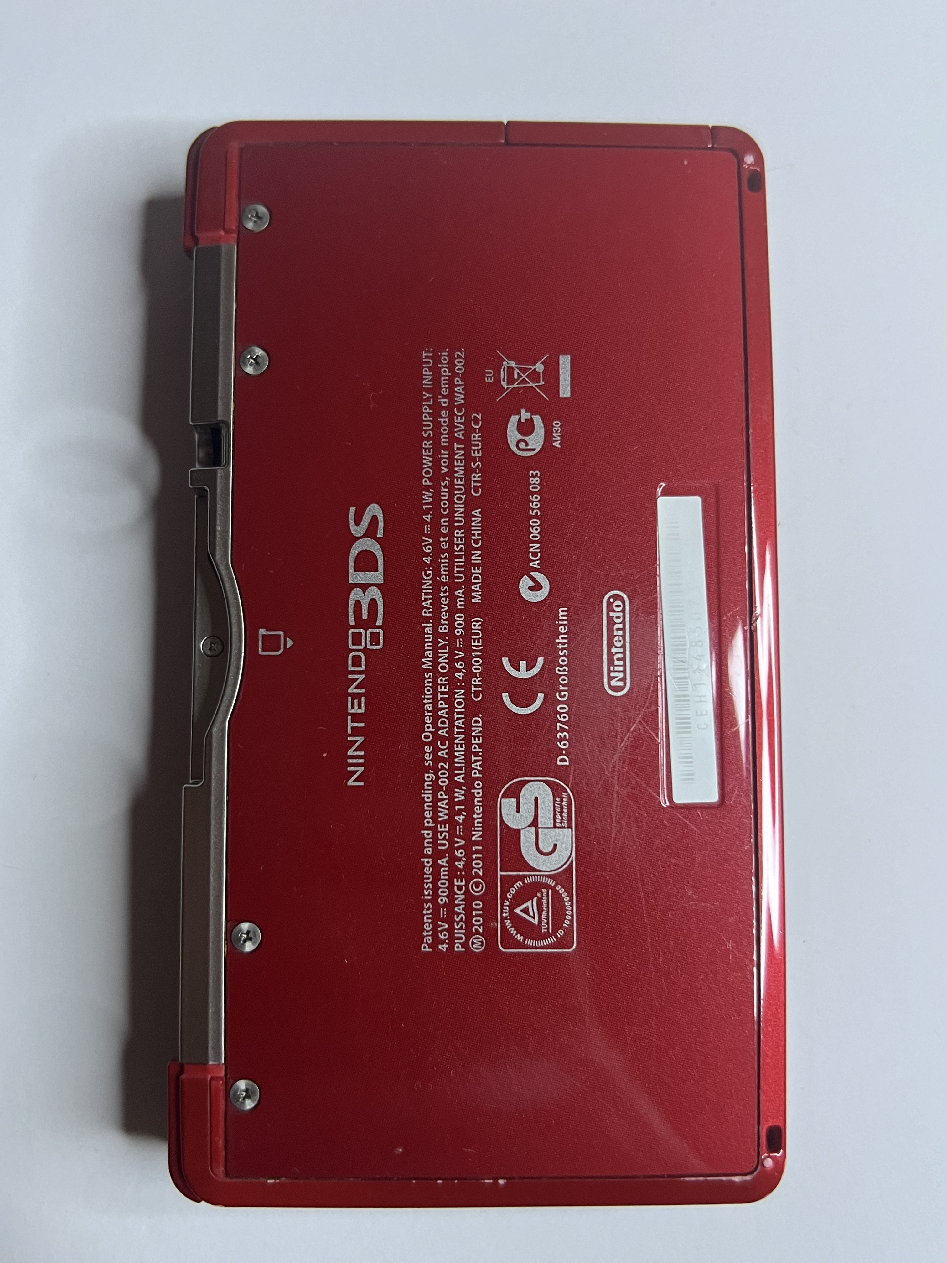 Nintendo 3DS Konsole rot mit 128GB, Pokemon Bank, Poke Mover & vielen Extras