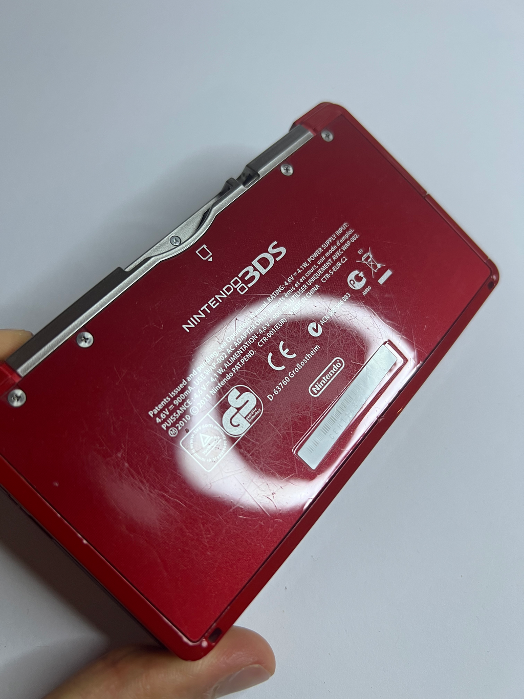 Nintendo 3DS Konsole rot mit 128GB, Pokemon Bank, Poke Mover & vielen Extras