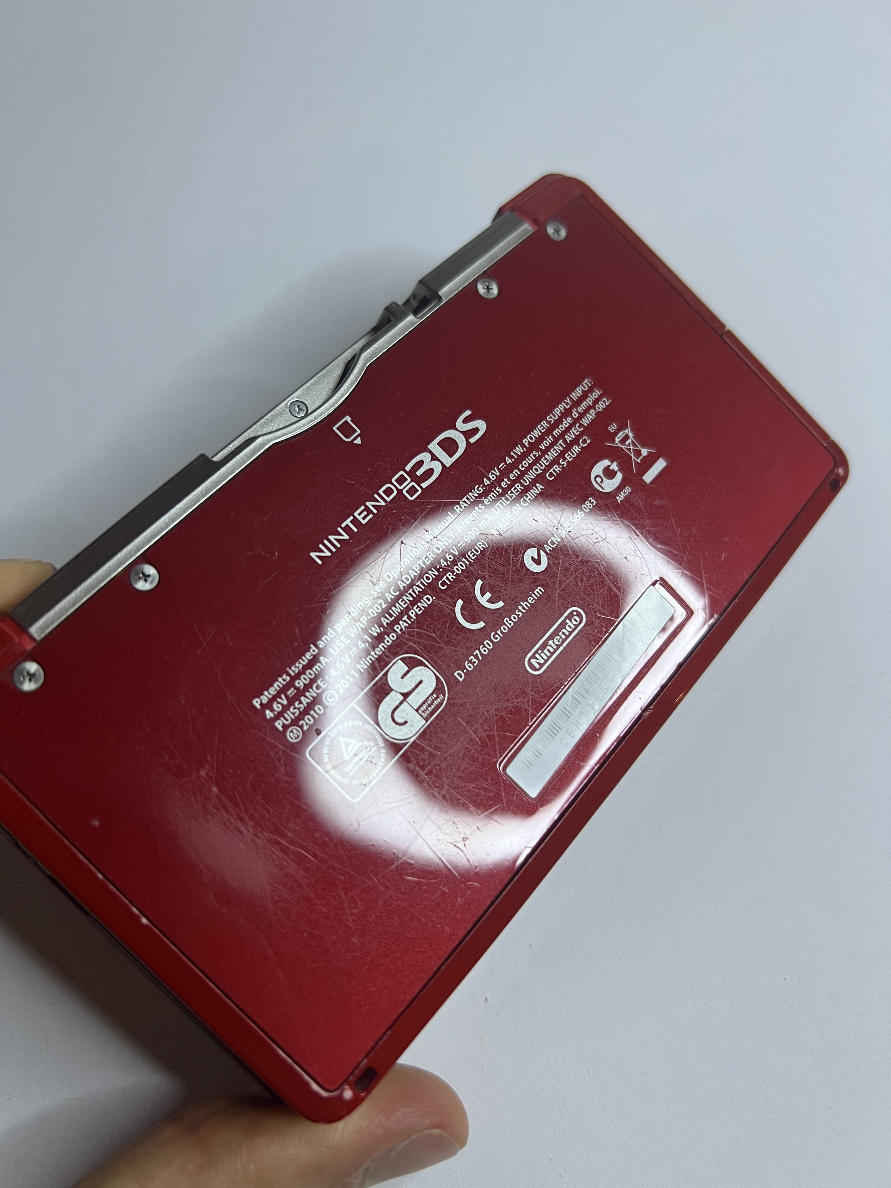 Nintendo 3DS Konsole rot mit 128GB, Pokemon Bank, Poke Mover & vielen Extras