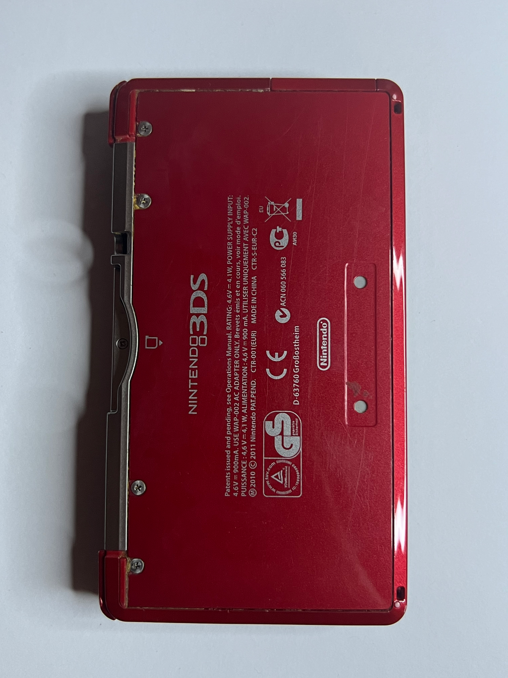 Nintendo 3DS Konsole rubin rot mit 128GB, Pokemon Bank, Poke Mover & vielen Extras