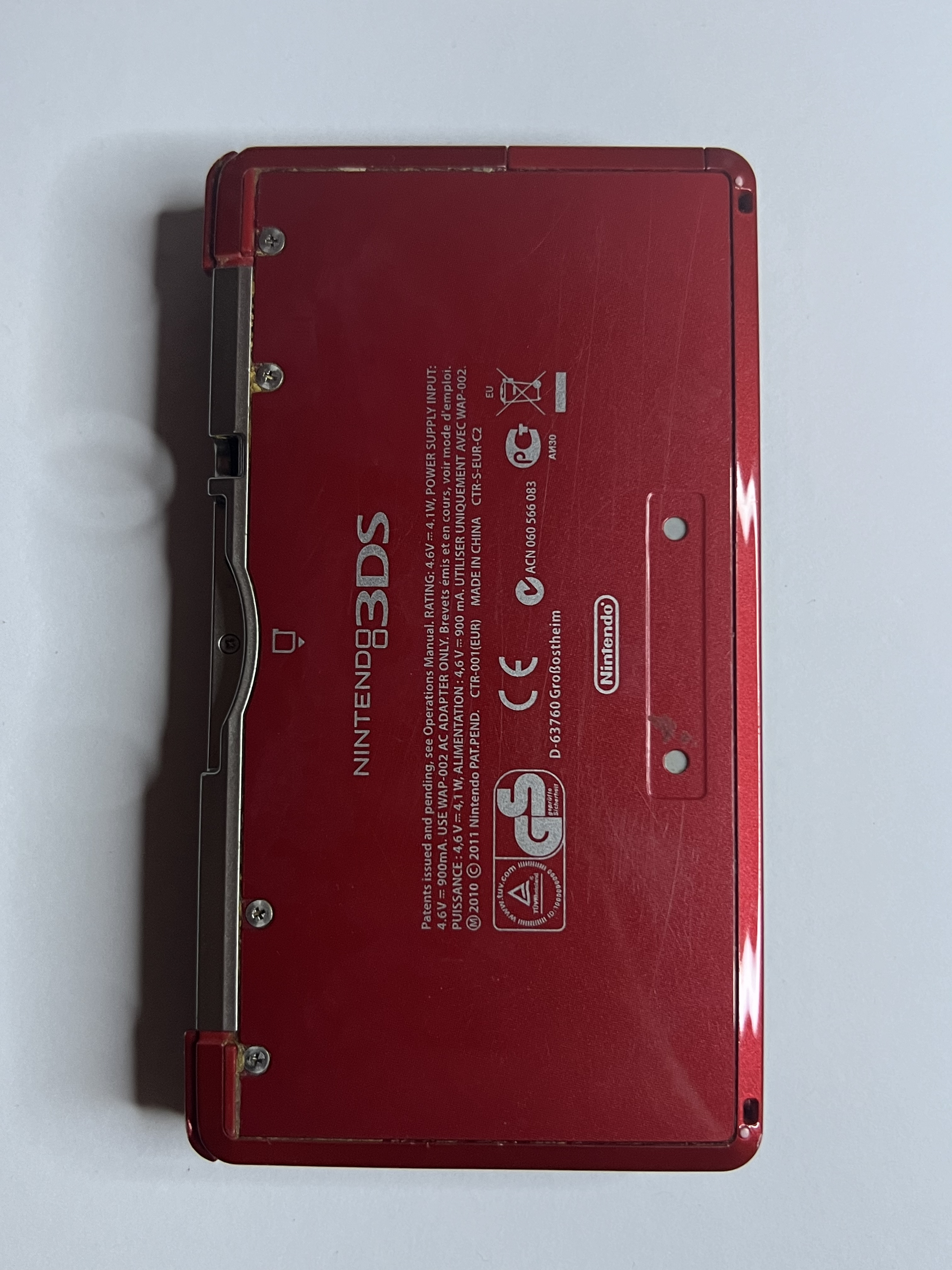 Nintendo 3DS Konsole rubin rot mit 128GB, Pokemon Bank, Poke Mover & vielen Extras